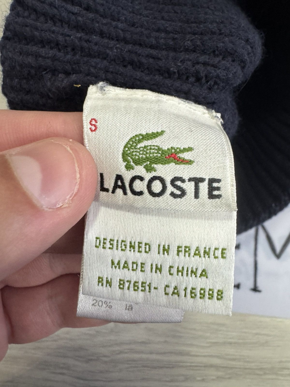 Lacoste Lacoste beanie hat Size ONE SIZE - 3 Thumbnail