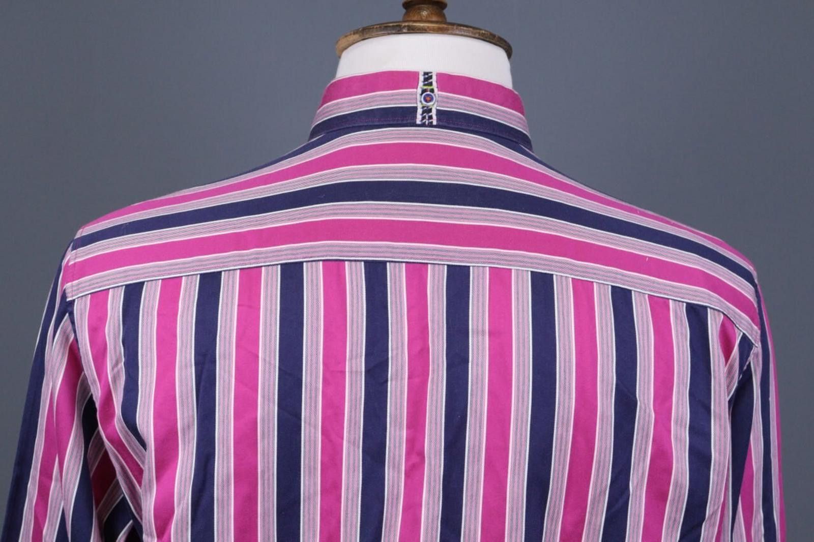 Robert Graham Robert Graham Tailored Fit Striped Long Sleeve Shirt L Size US L / EU 52-54 / 3 - 8 Thumbnail