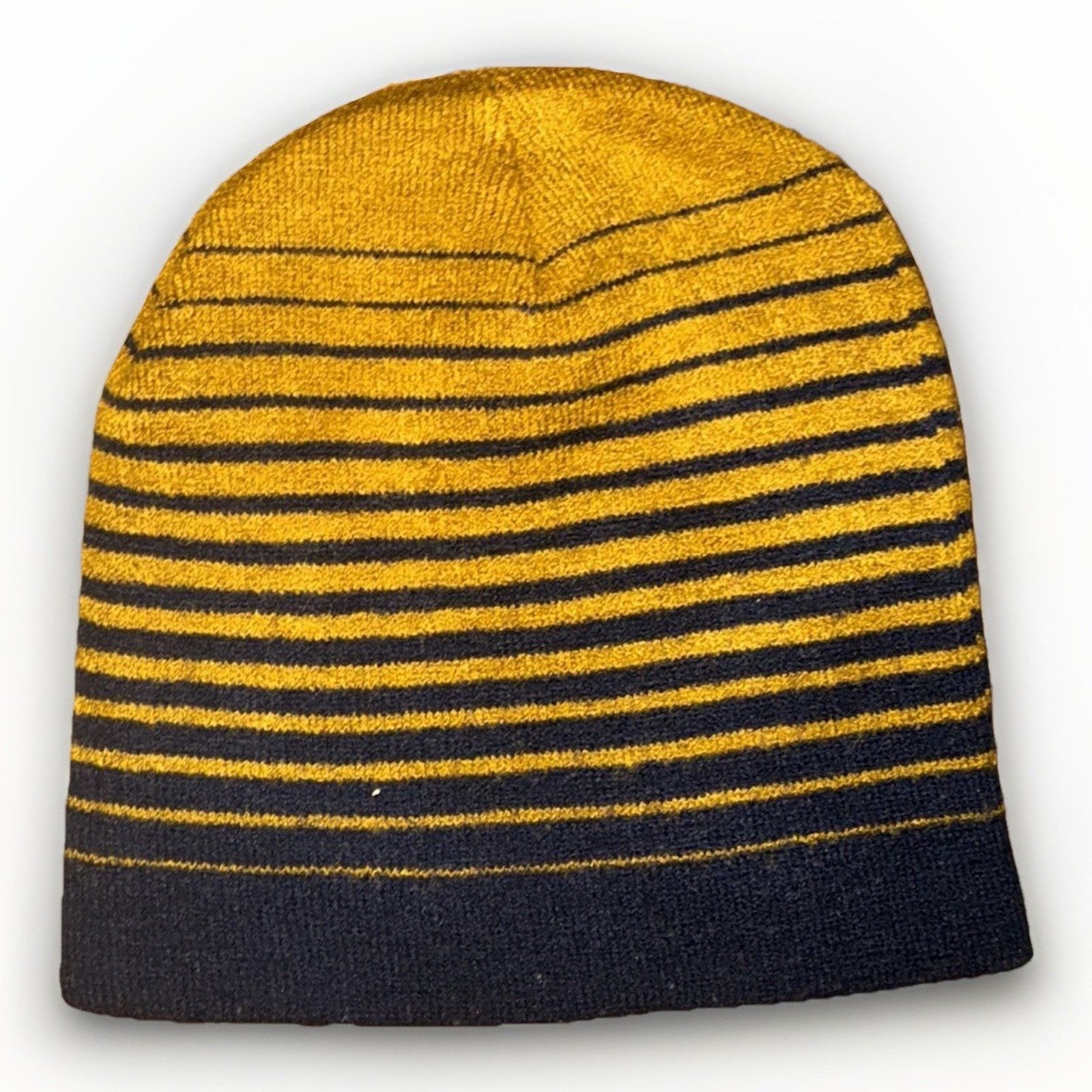 Puma × Vintage Vintage Pumas UNAM Football Club Beanie 90s Y2K Gold Striped Size ONE SIZE - 2 Thumbnail