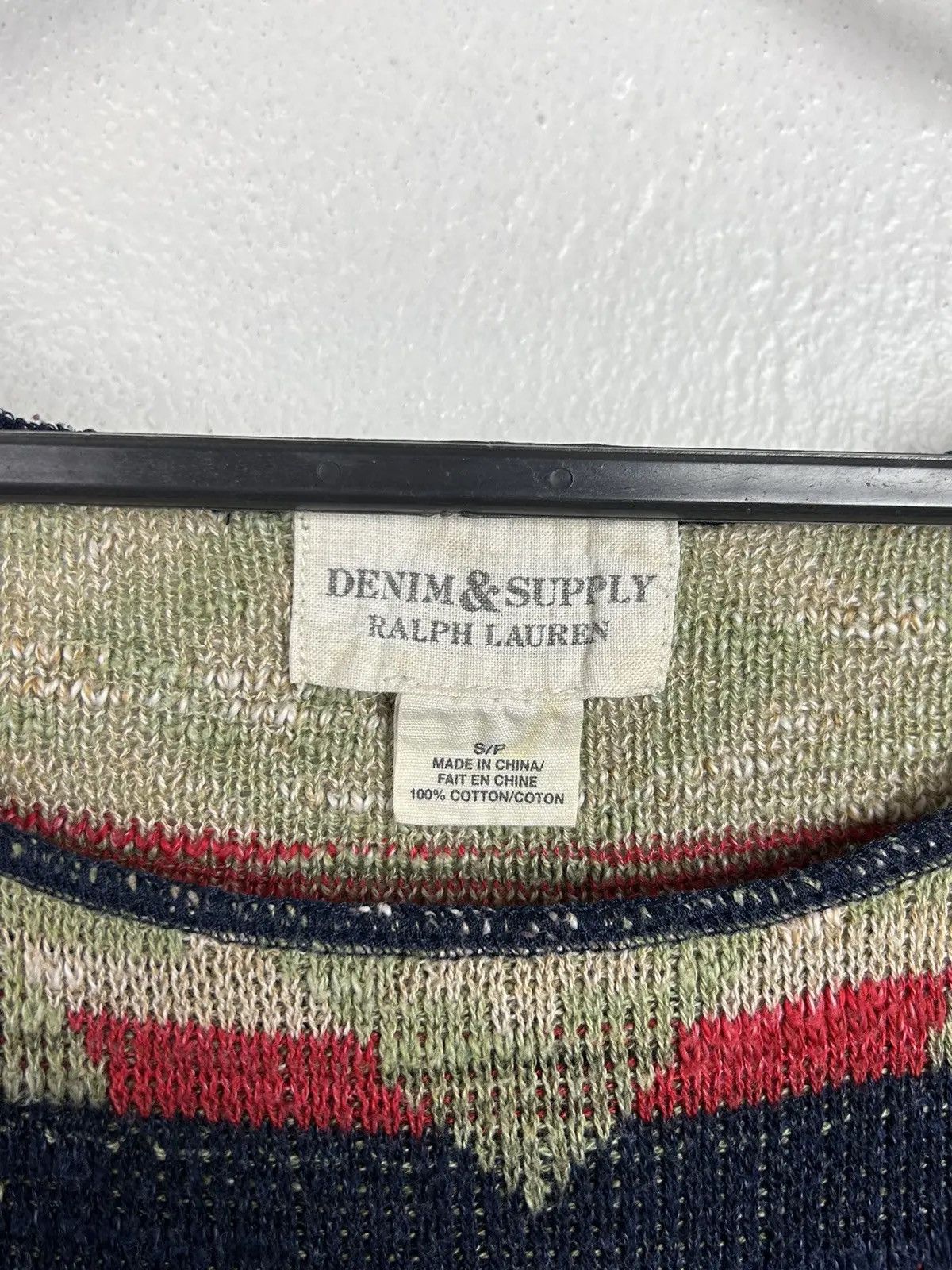 Polo Ralph Lauren Vintage Ralph Lauren Aztec American Flag USA Knit Sweater Size S / US 4 / IT 40 - 6 Thumbnail
