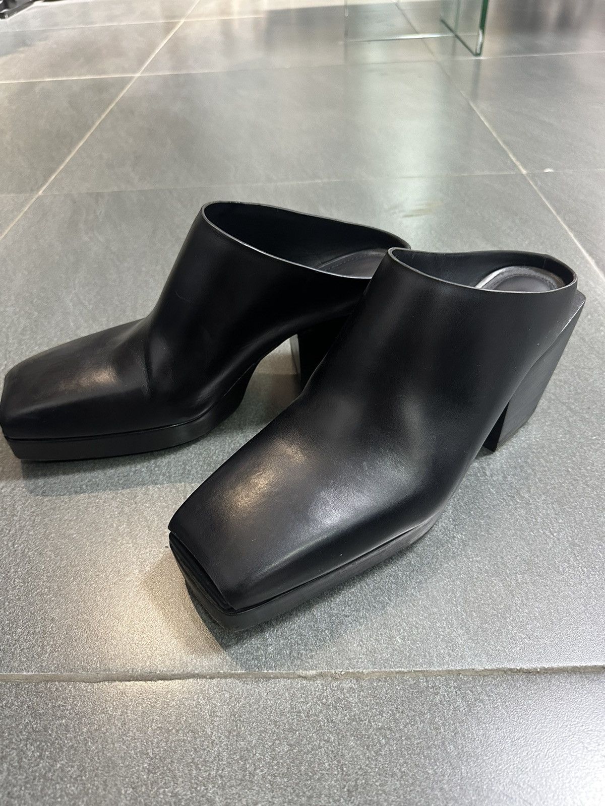 Rick Owens Rick Owens Calfskin Mules Size US 7.5 / EU 40-41 - 8 Thumbnail