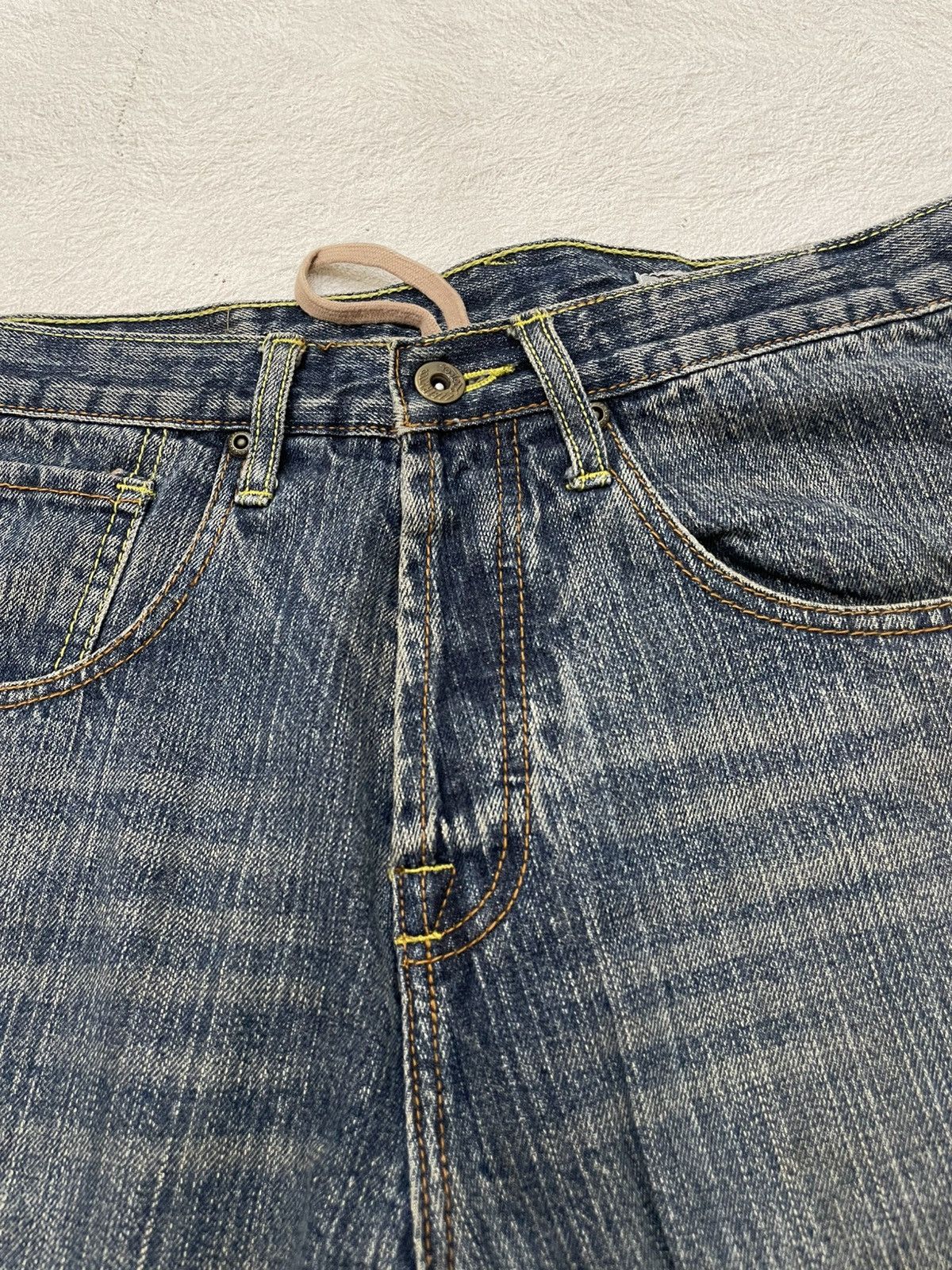 Volcom Volcom Workwear Archival Denim Big Logo Mudwash Jeans Y2K Size US 33 - 10 Thumbnail