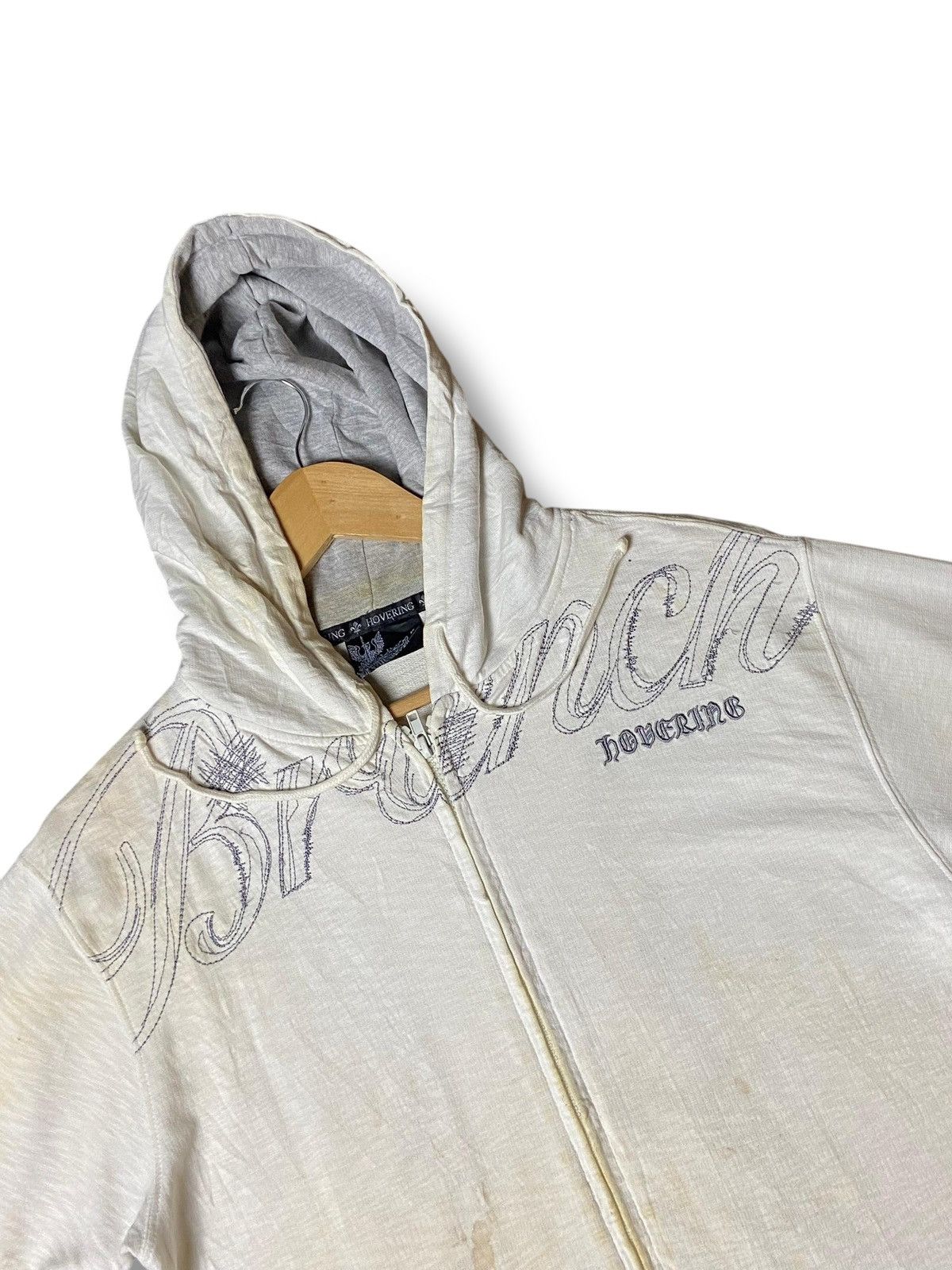 Japanese Brand Hovering Short Sleeve Full Zip Hooded Jacket (147) Size US XS / EU 42 / 0 - 3 Thumbnail