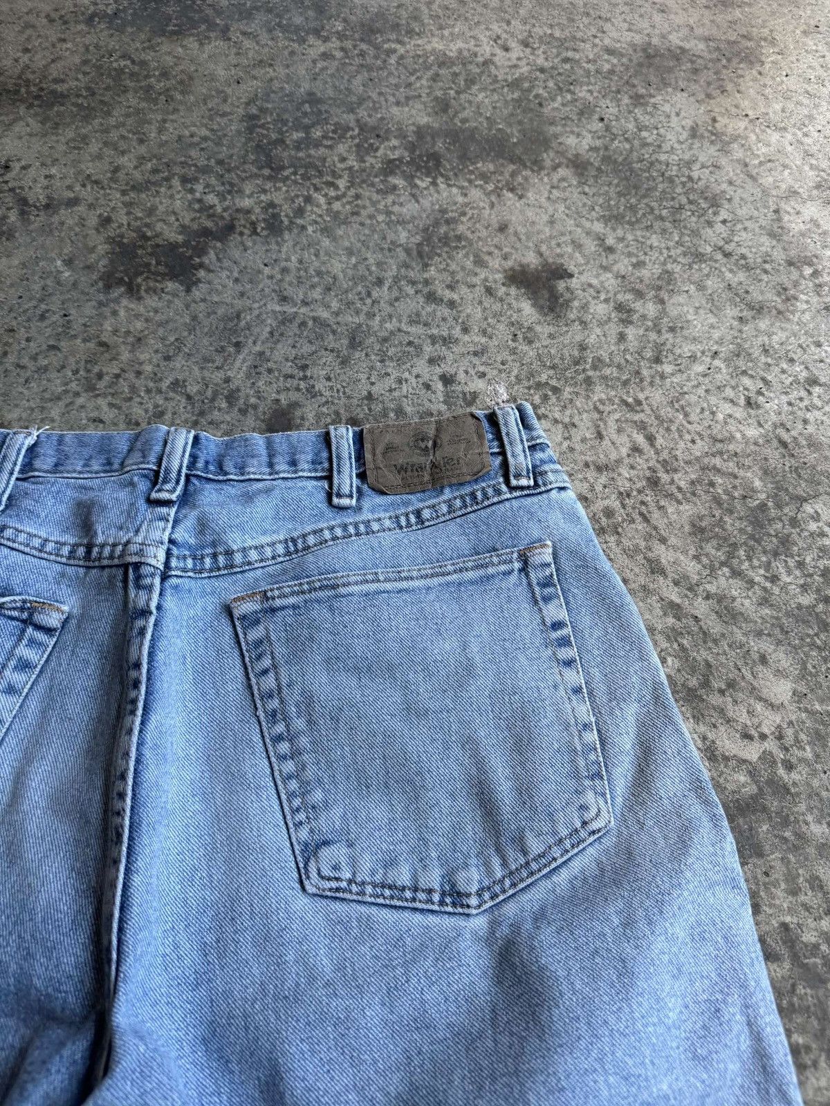 Vintage × Wrangler Sick Vintage Y2K Skater Streetwear Wrangler Jorts Size US 34 / EU 50 - 5 Thumbnail