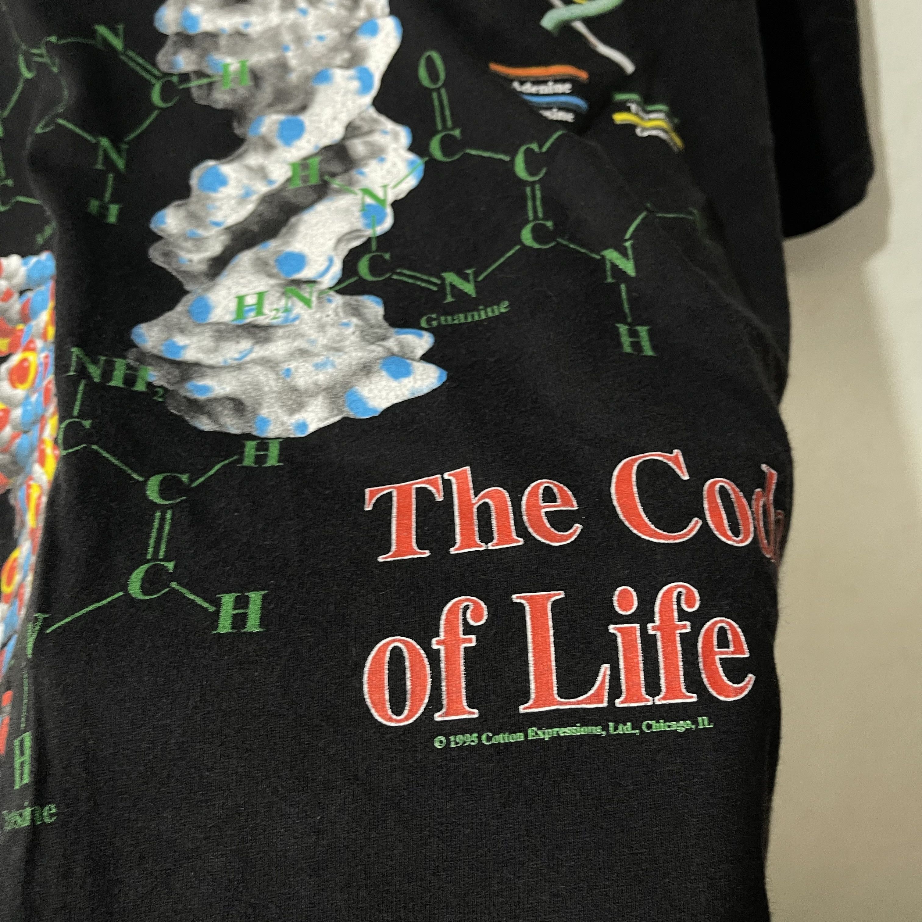 Arts & Science × Vintage Vintage 1996 The Code of Life Shirt Size US XL / EU 56 / 4 - 3 Thumbnail