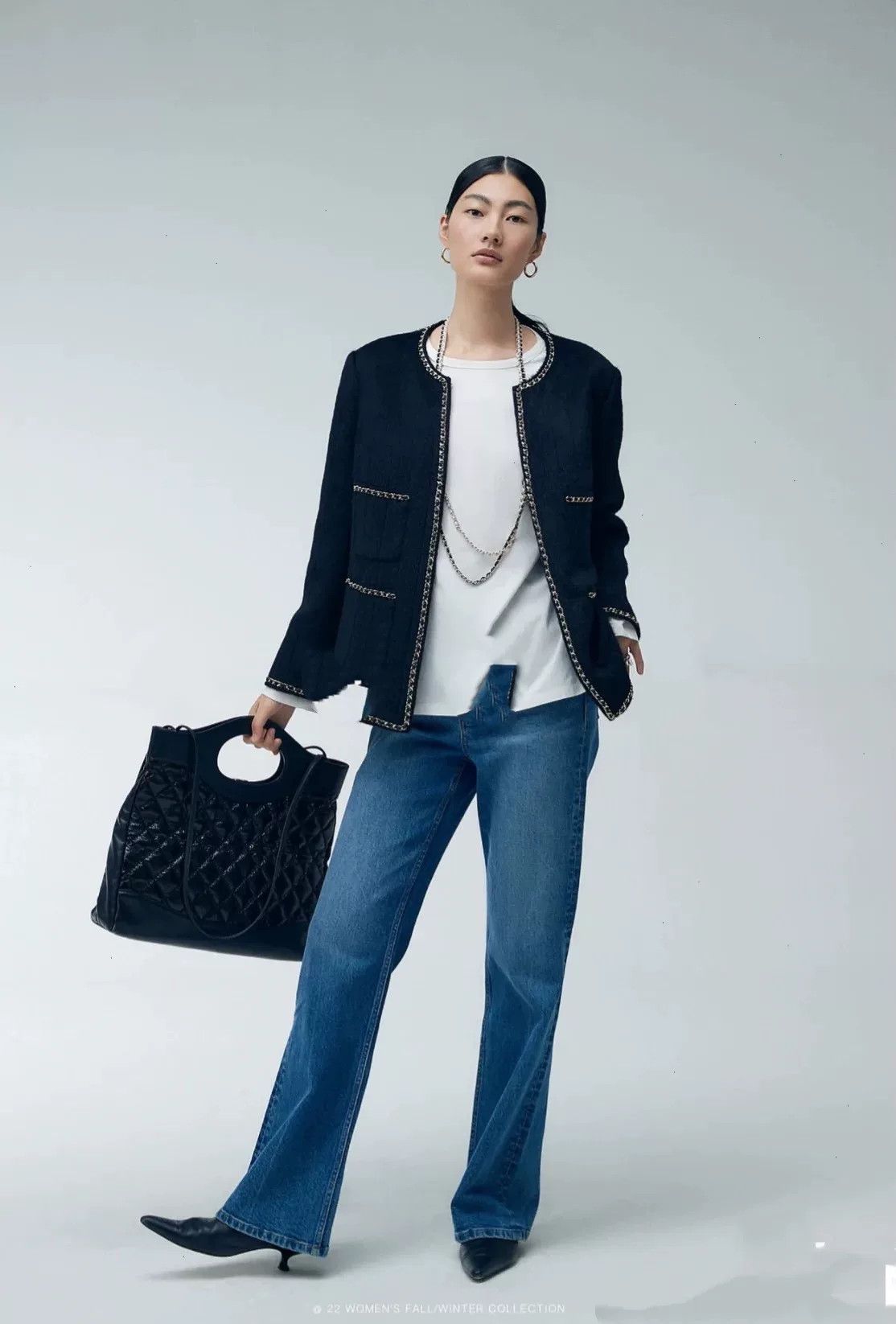 Chanel Chanel Classic Four-Pocket Chain Cardigan Size XXS / US 00 / IT 34 - 1 Thumbnail