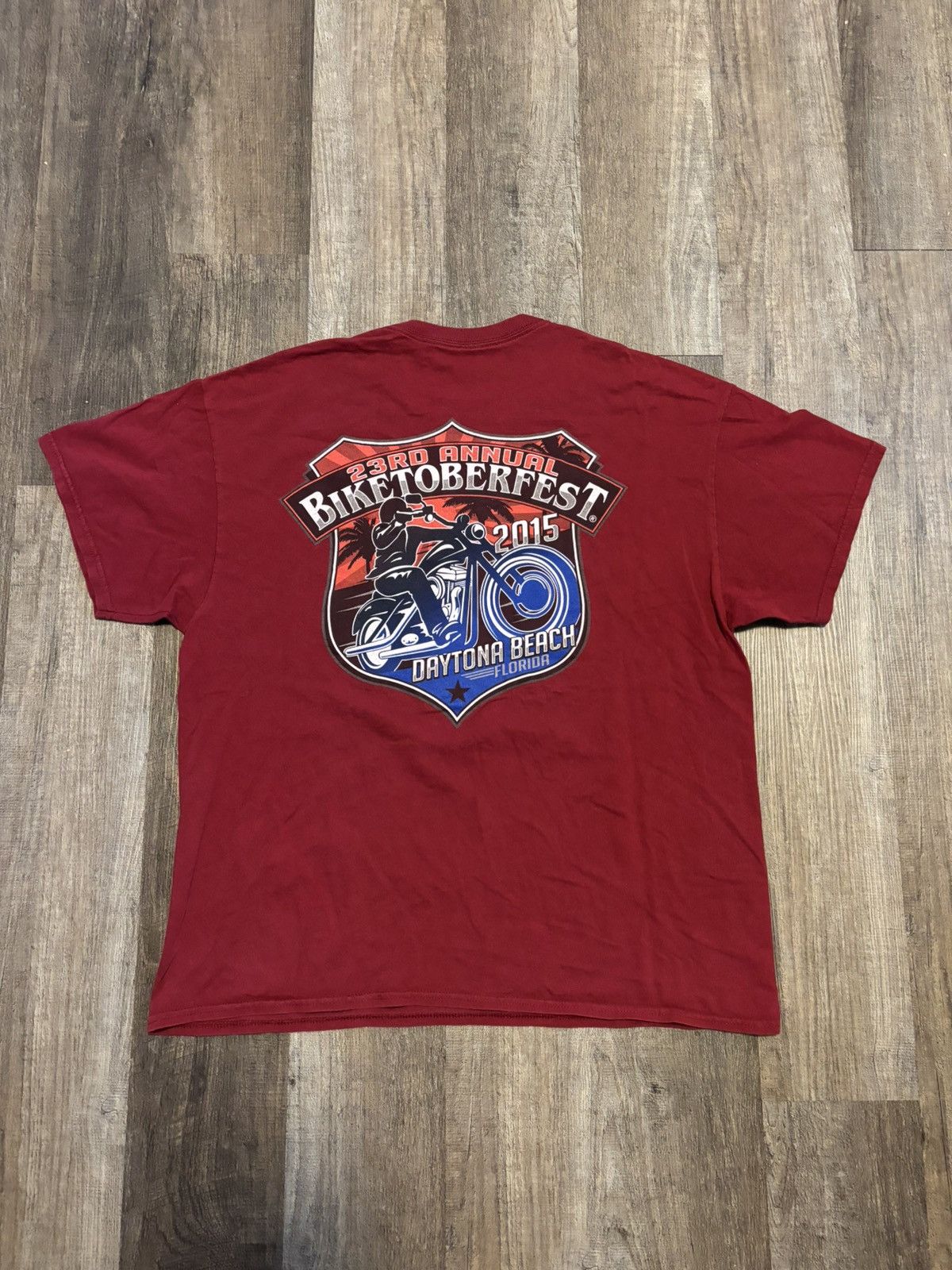 Harley Davidson 2019 Daytona Beach, FL Biketoberfest Graphic Tee Shirt Size US L / EU 52-54 / 3 - 3 Thumbnail