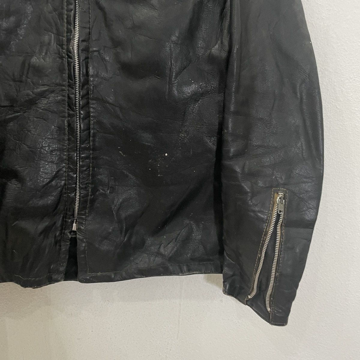 Vintage Vintage Reed Sportswear Leather Jacket Size US S / EU 44-46 / 1 - 2 Thumbnail