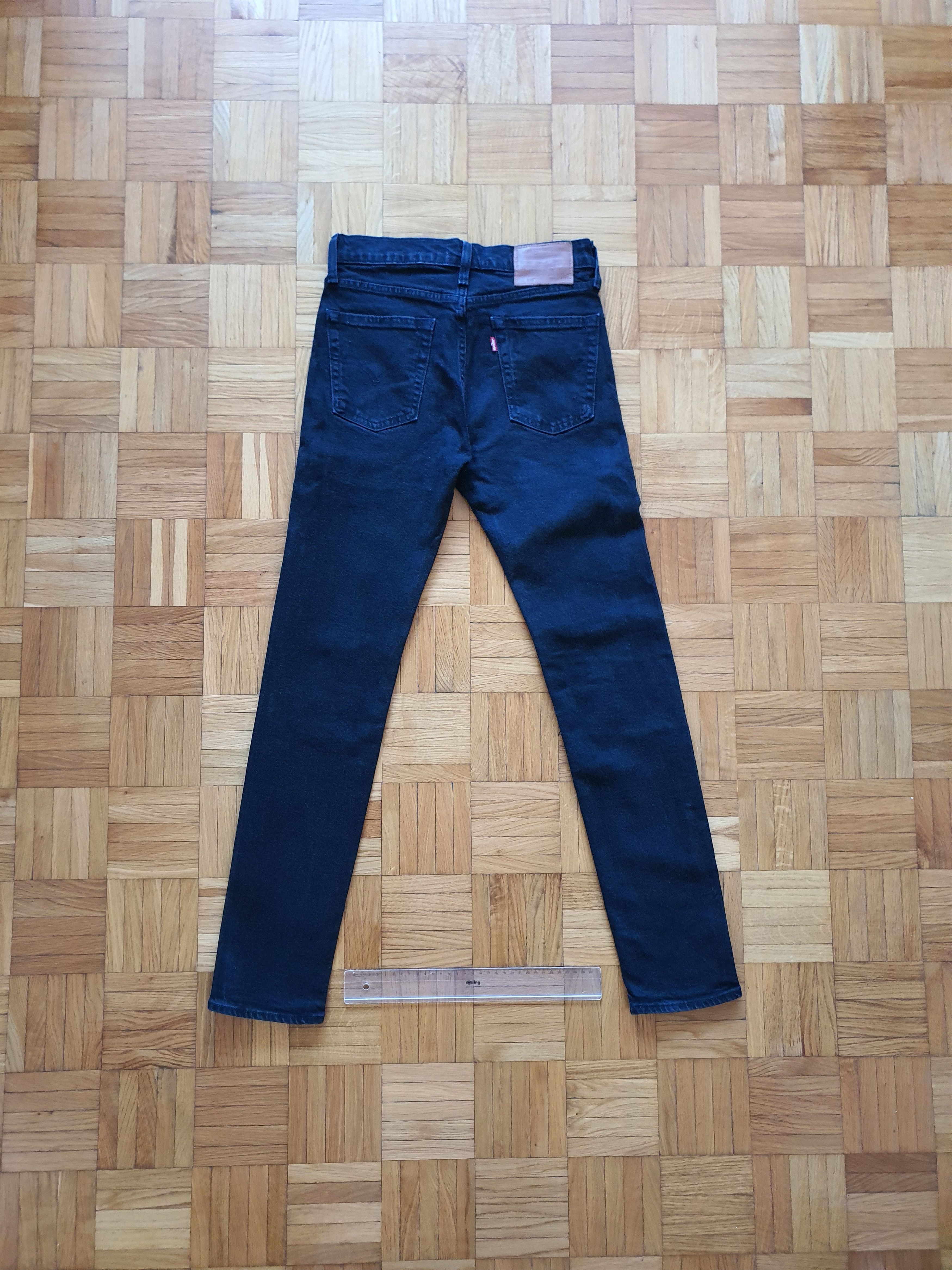Levi's PREMIUM Line - 510 Skinny Denim Jeans - Black - W28 L32 Size US 28 / EU 44 - 2 Thumbnail