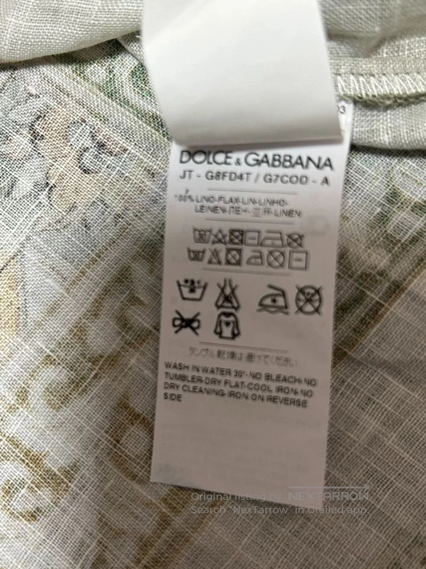 Dolce & Gabbana Dolce Gabbana Short Sleeve T-Shirt. Size US M / EU 48-50 / 2 - 8 Thumbnail