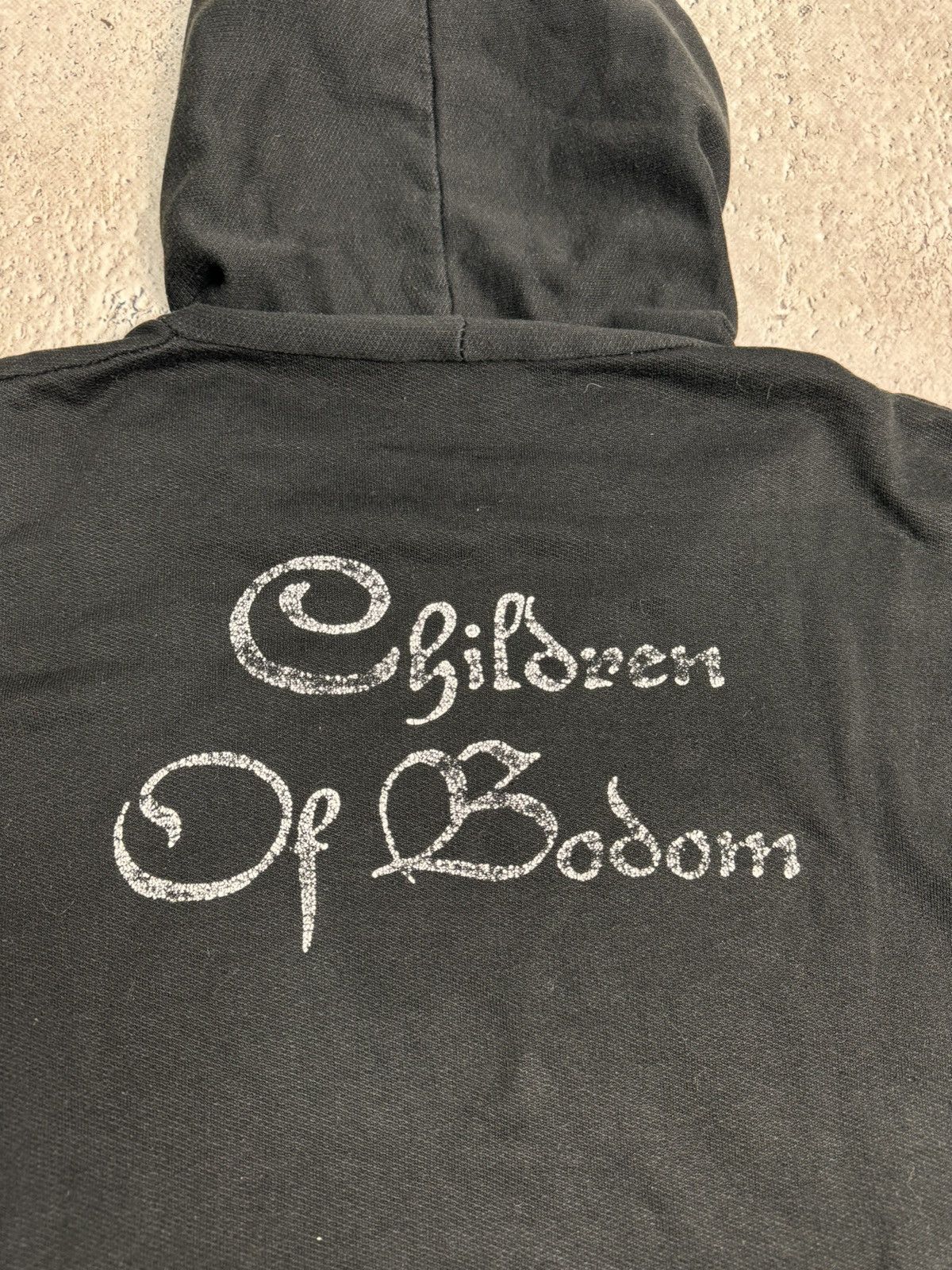 Band Tees × Vintage Vintage RARE BOXY 90s Children of Bodom hoodie Size US L / EU 52-54 / 3 - 11 Thumbnail