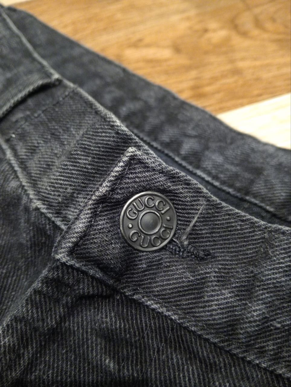 Gucci LUXURY GUCCI BLACK JEANS - SIZE 50 Size US 37 - 6 Thumbnail