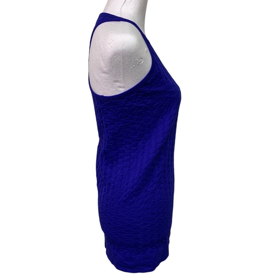 Athleta Athleta Womens Large Racer Back Textured Athletic Tank Top Size L / US 10 / IT 46 - 3 Thumbnail