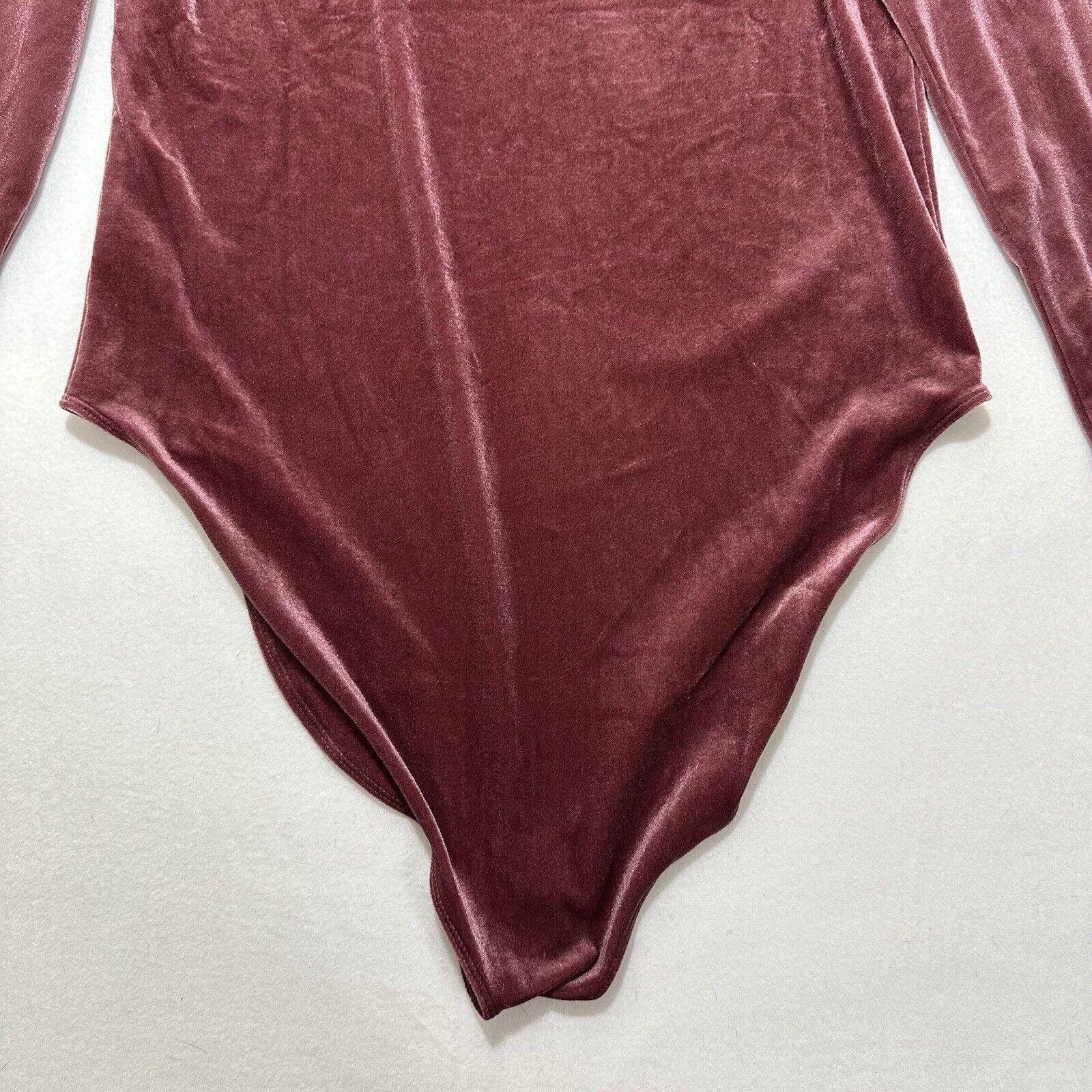 Old Navy Old Navy XXL Pink Velour Square Neck Long Sleeve Bodysuit Size XXL / US 16-18 / IT 52-54 - 13 Thumbnail