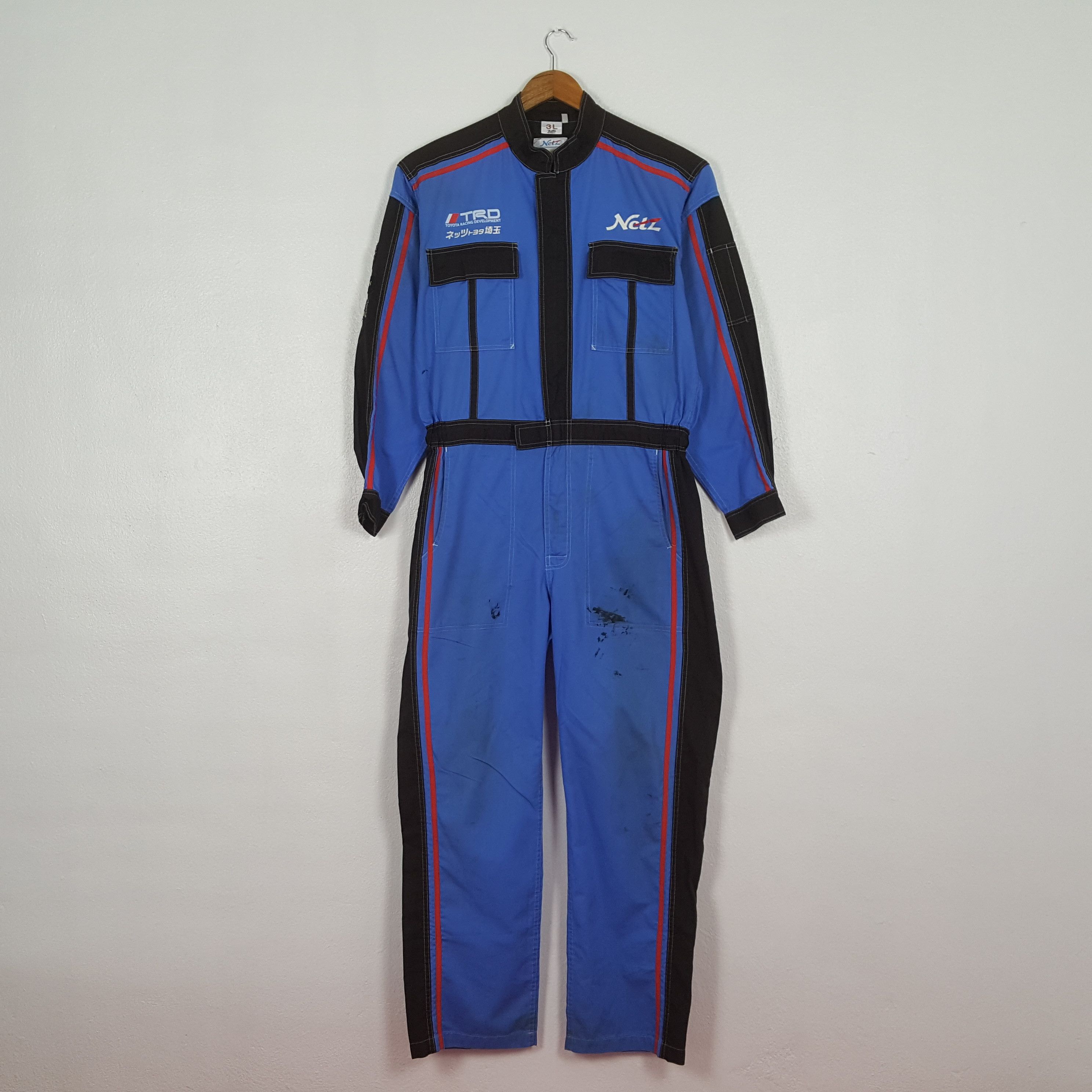 Formula 1 Vintage TRD Toyota Racing Development Coverall C306N16 Size US L / EU 52-54 / 3 - 4 Thumbnail