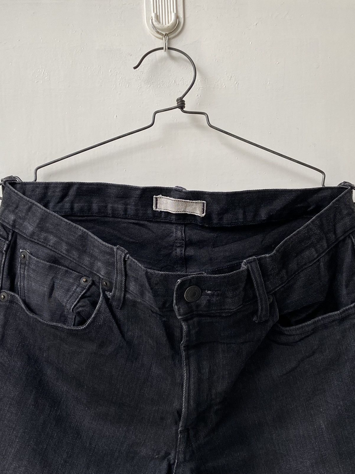 Uniqlo UNIQLO Black Selvedge Denim Size US 32 / EU 48 - 3 Thumbnail