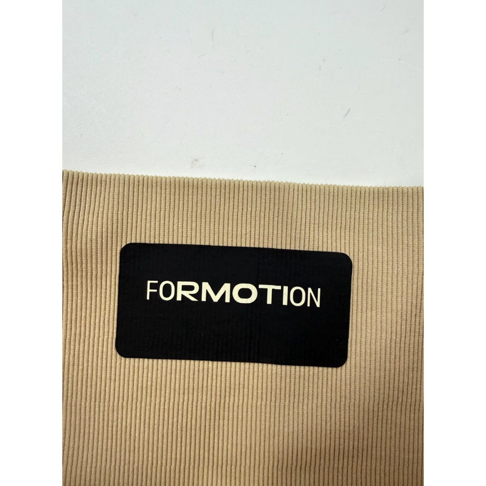 Adidas Adidas Leggings Womens Small Beige Formotion Compression Seamless Ribbed Yoga Size 28" / US 6 / IT 42 - 4 Thumbnail