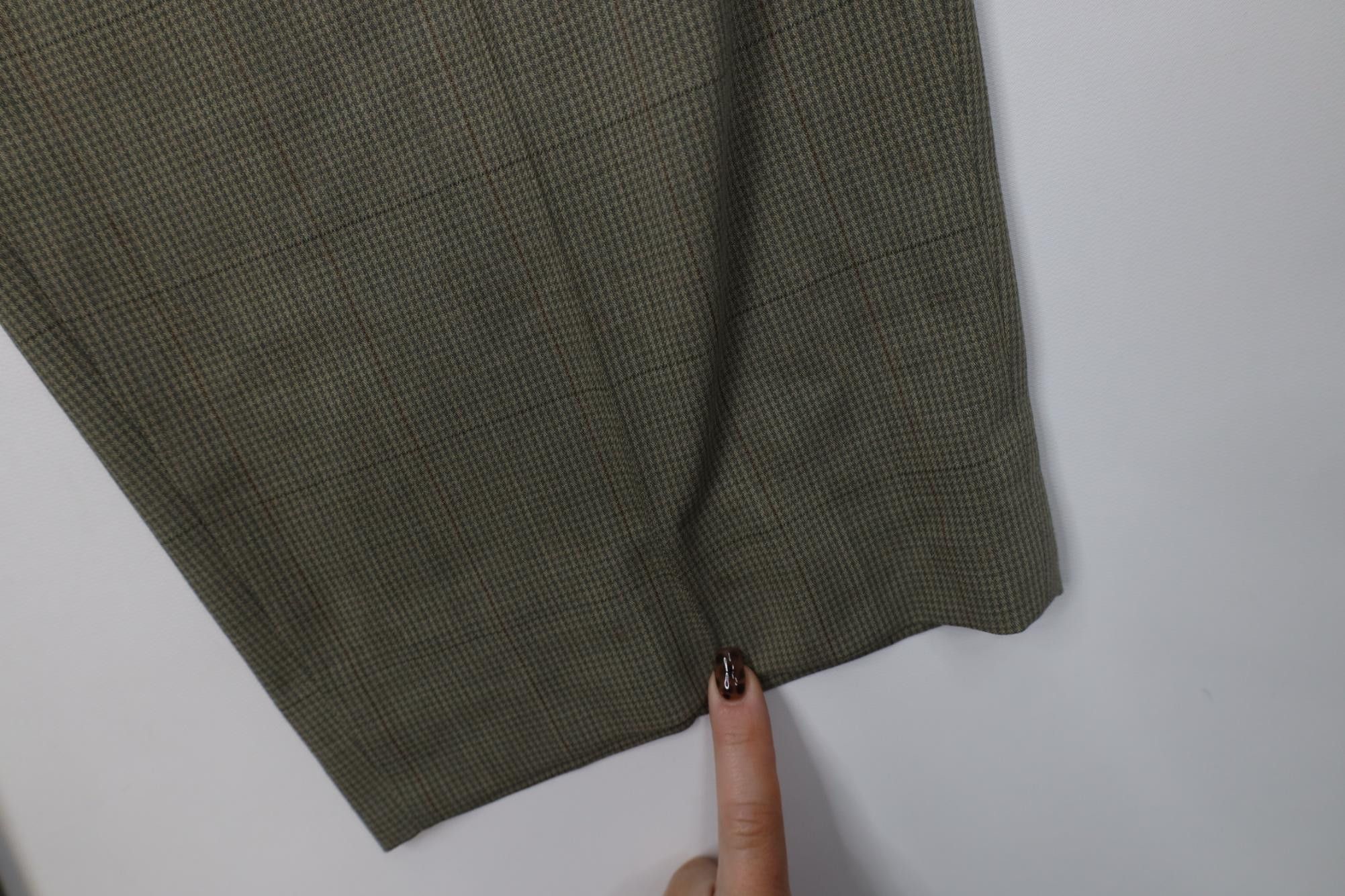 Christian Dior Monsieur Vintage 70s Christian Dior Houndstooth Wide Leg Pants USA Size US 36 / EU 52 - 5 Thumbnail