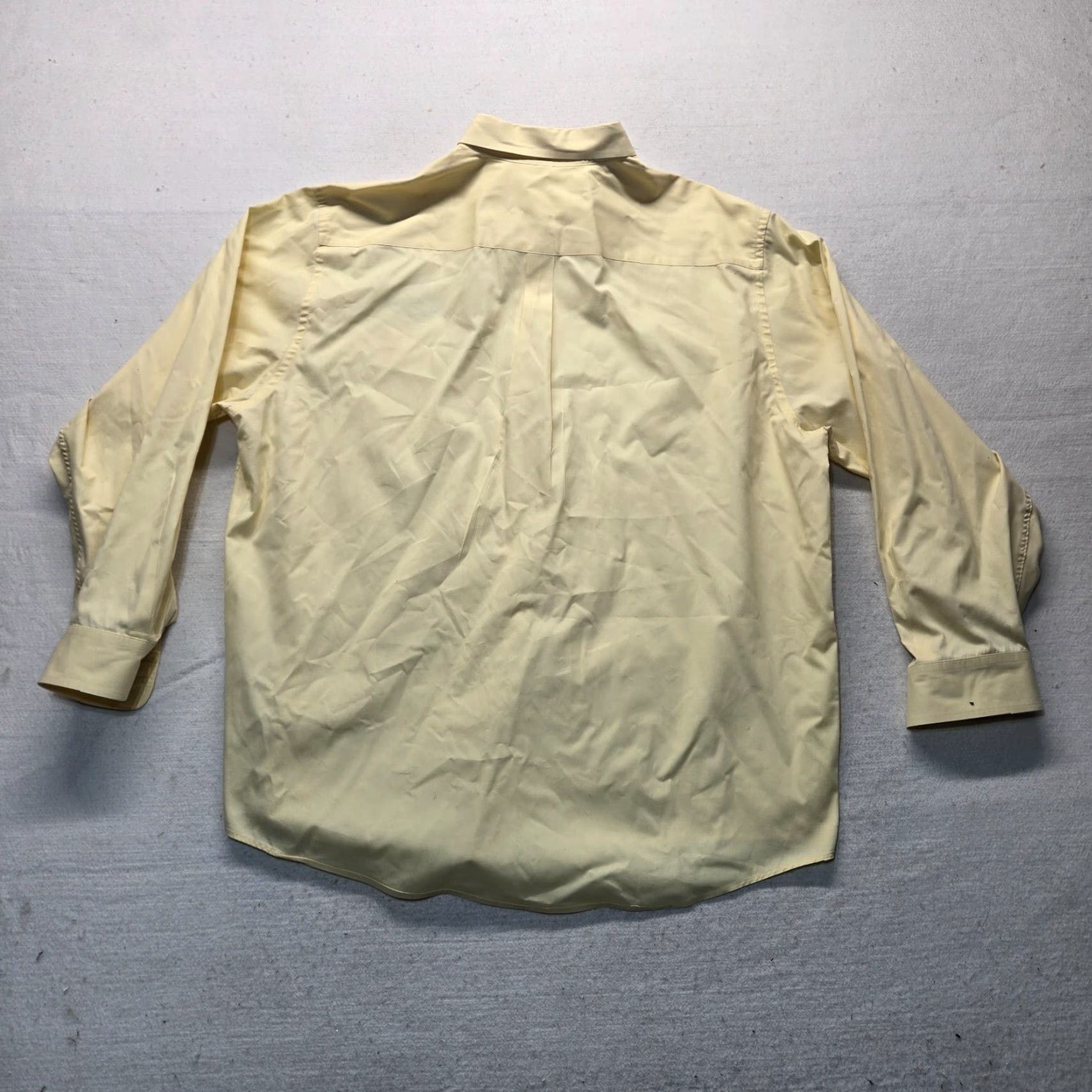Logo 7 First Team Shirt Men 3XL Yellow Logo Button-Down Long Sleeve VA Virginia Roanoke United States? Size US XXL / EU 58 / 5 - 8 Thumbnail