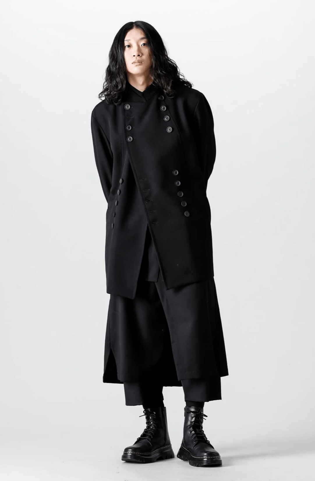 Yohji Yamamoto Yohji Yamamoto Pour Homme Military uniform Stand Army jacket Size US M / EU 48-50 / 2 - 12 Thumbnail