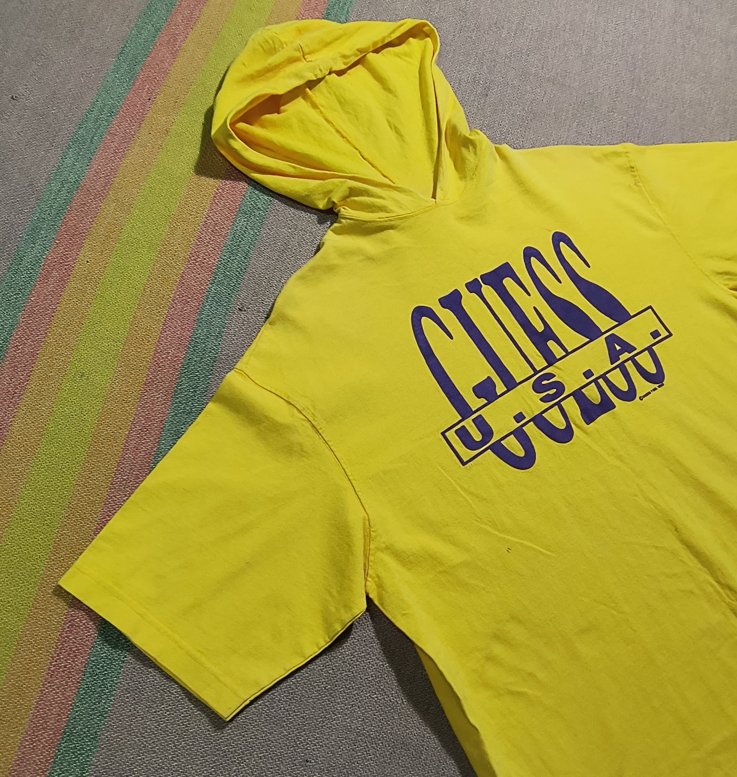 Georges Marciano Vintage Guess USA 1993 hoodie tee Size US XL / EU 56 / 4 - 3 Thumbnail
