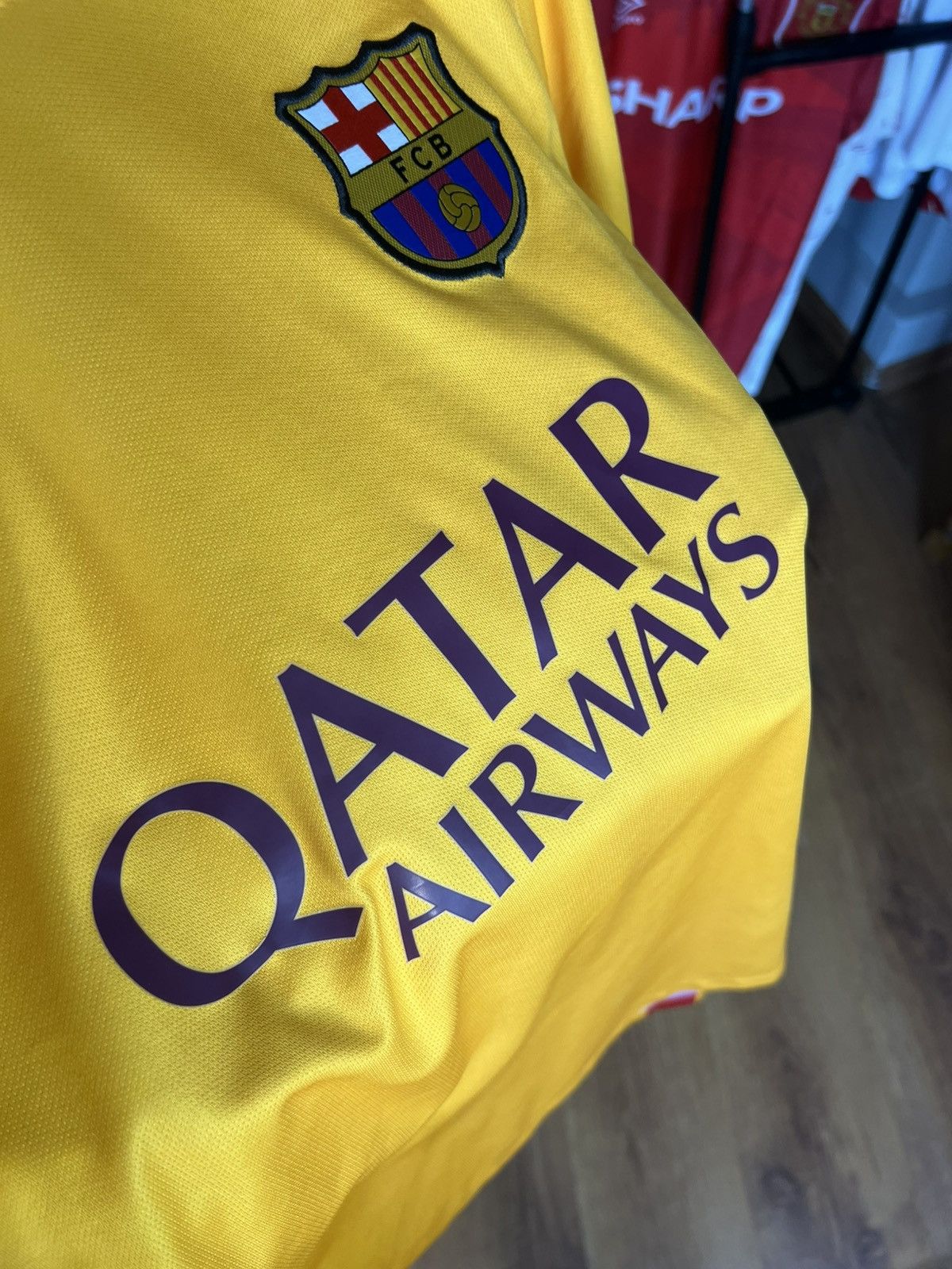 Nike Soccer Jersey Nike Barcelona 2015/16 Rakitić Size US L / EU 52-54 / 3 - 7 Thumbnail