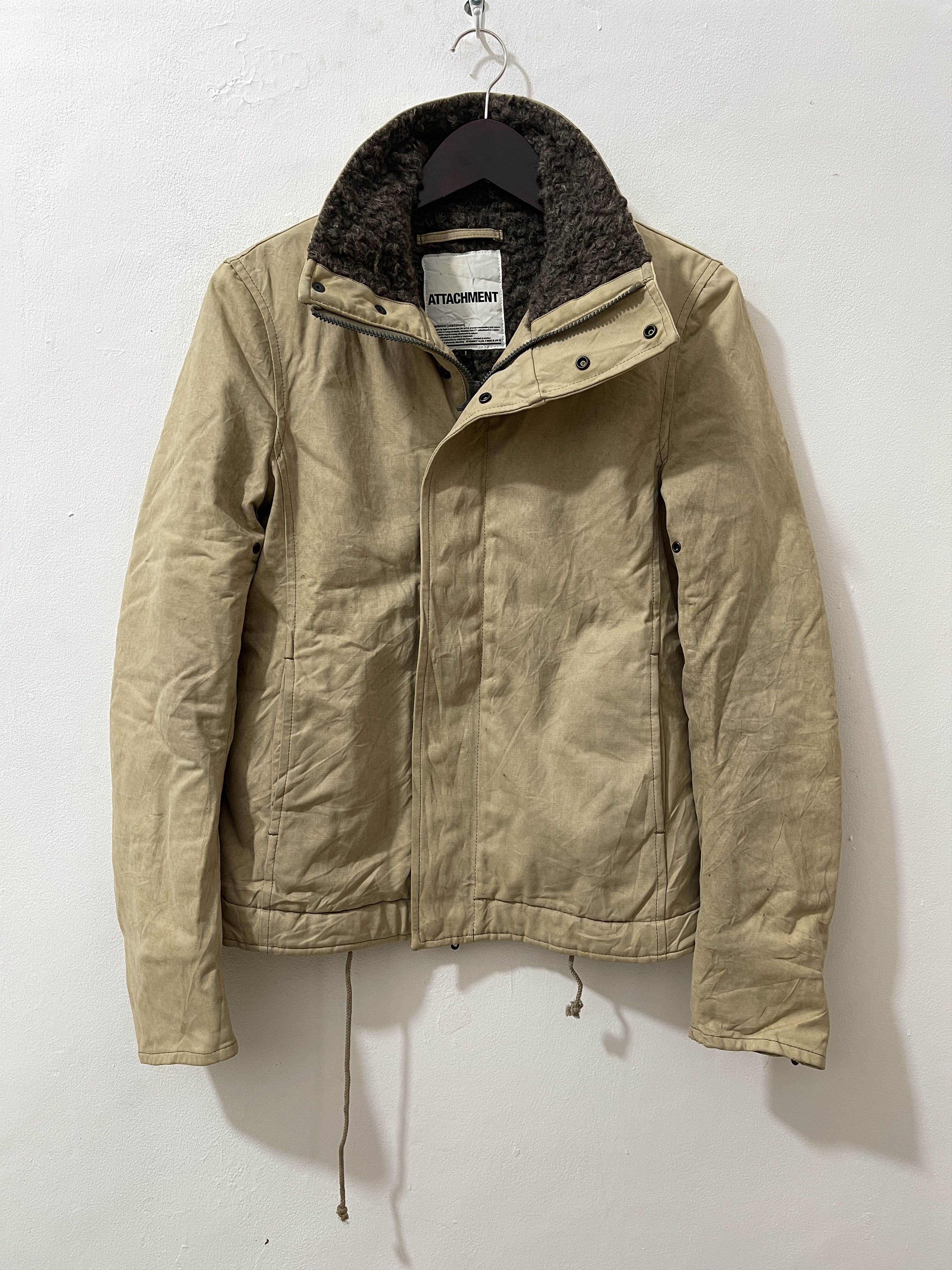 Kazuyuki Kumagai Attachment Attachment Kazuyuki Kumagai High Collar Shell Jacket Size US M / EU 48-50 / 2 - 4 Thumbnail