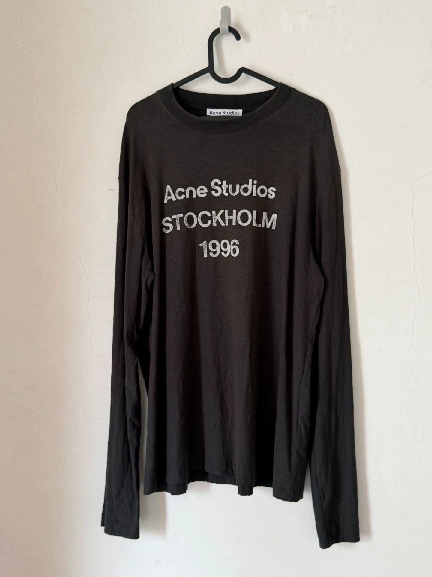 Acne Studios AcneStudios Off-White Muddy 1996 Long-Sleeve Shirt Size S / US 4 / IT 40 - 1 Thumbnail