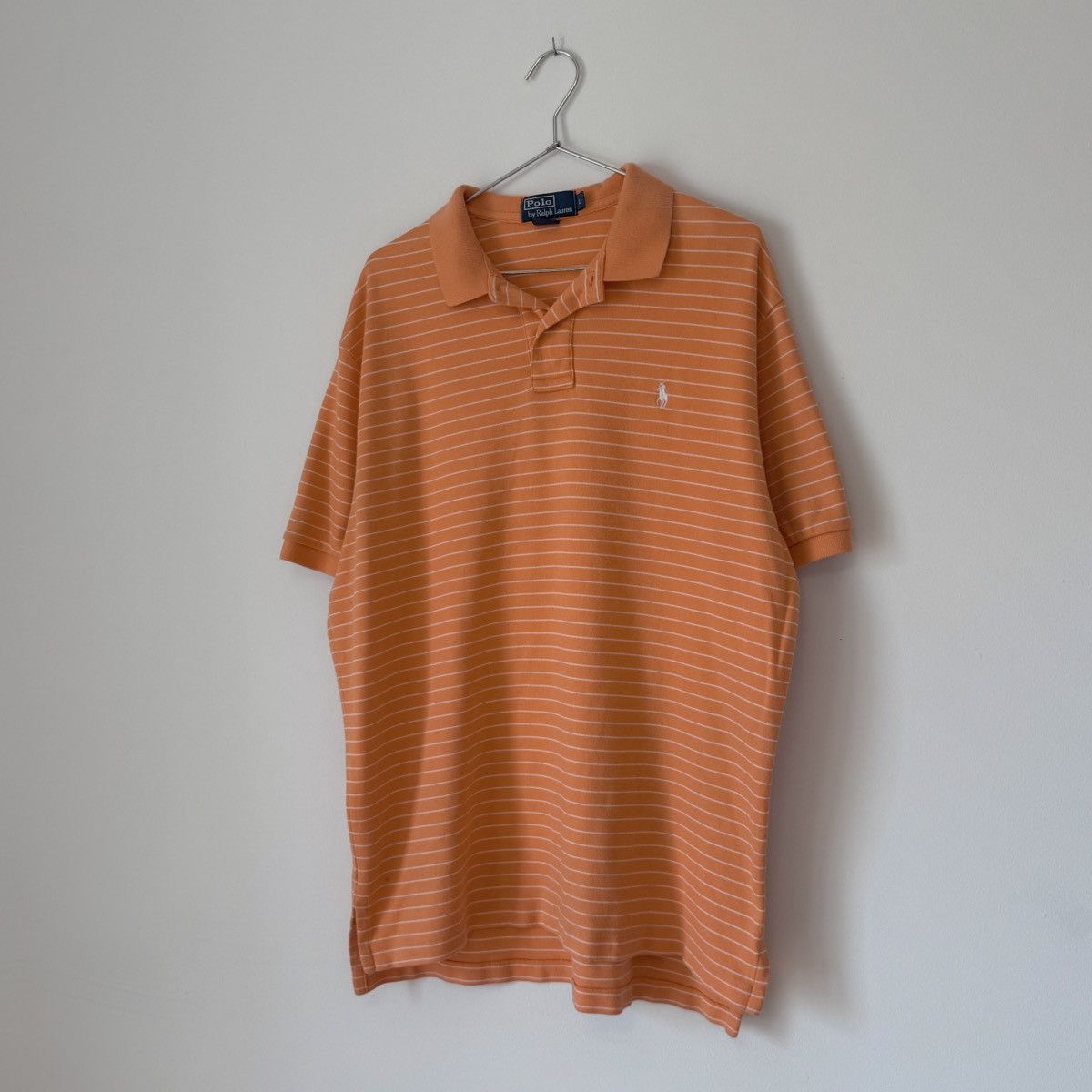 Polo Ralph Lauren Vtg 2000s Polo Ralph Lauren Striped Pony Rugby Shirt Y2K Size US L / EU 52-54 / 3 - 1 Thumbnail