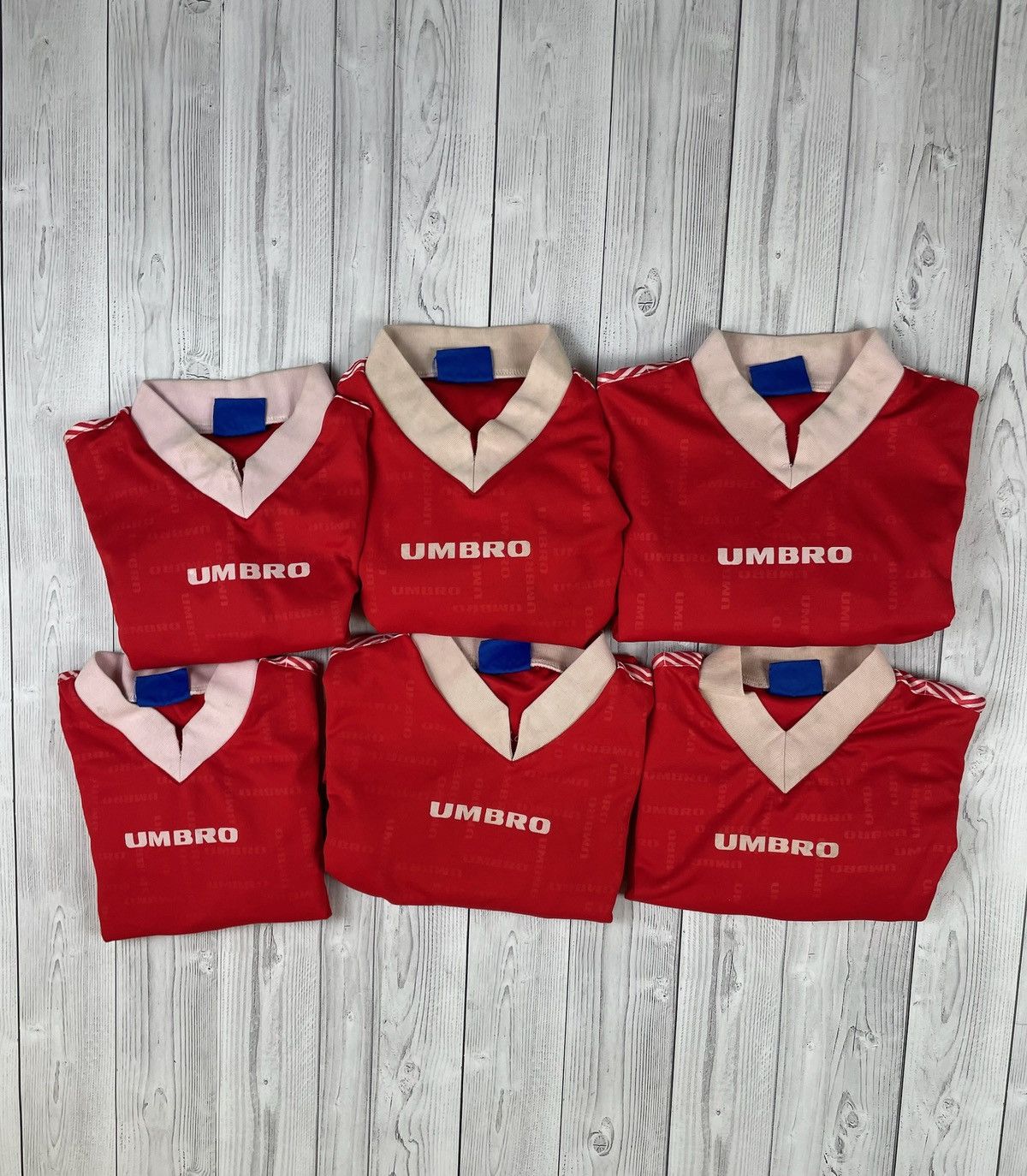 Umbro Vintage umbro soccer jersey long sleeve retro soccer team L Size US L / EU 52-54 / 3 - 1 Thumbnail