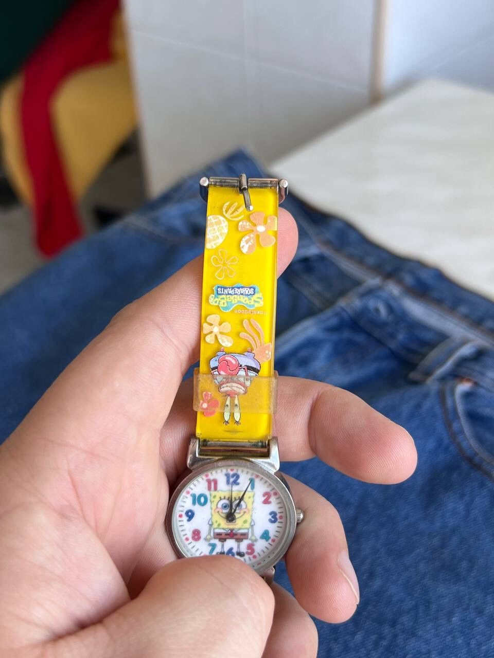 Japanese Brand × Vintage Vintage Japanese style futuristic Watch Sponge Bob 2012 Size ONE SIZE - 8 Thumbnail