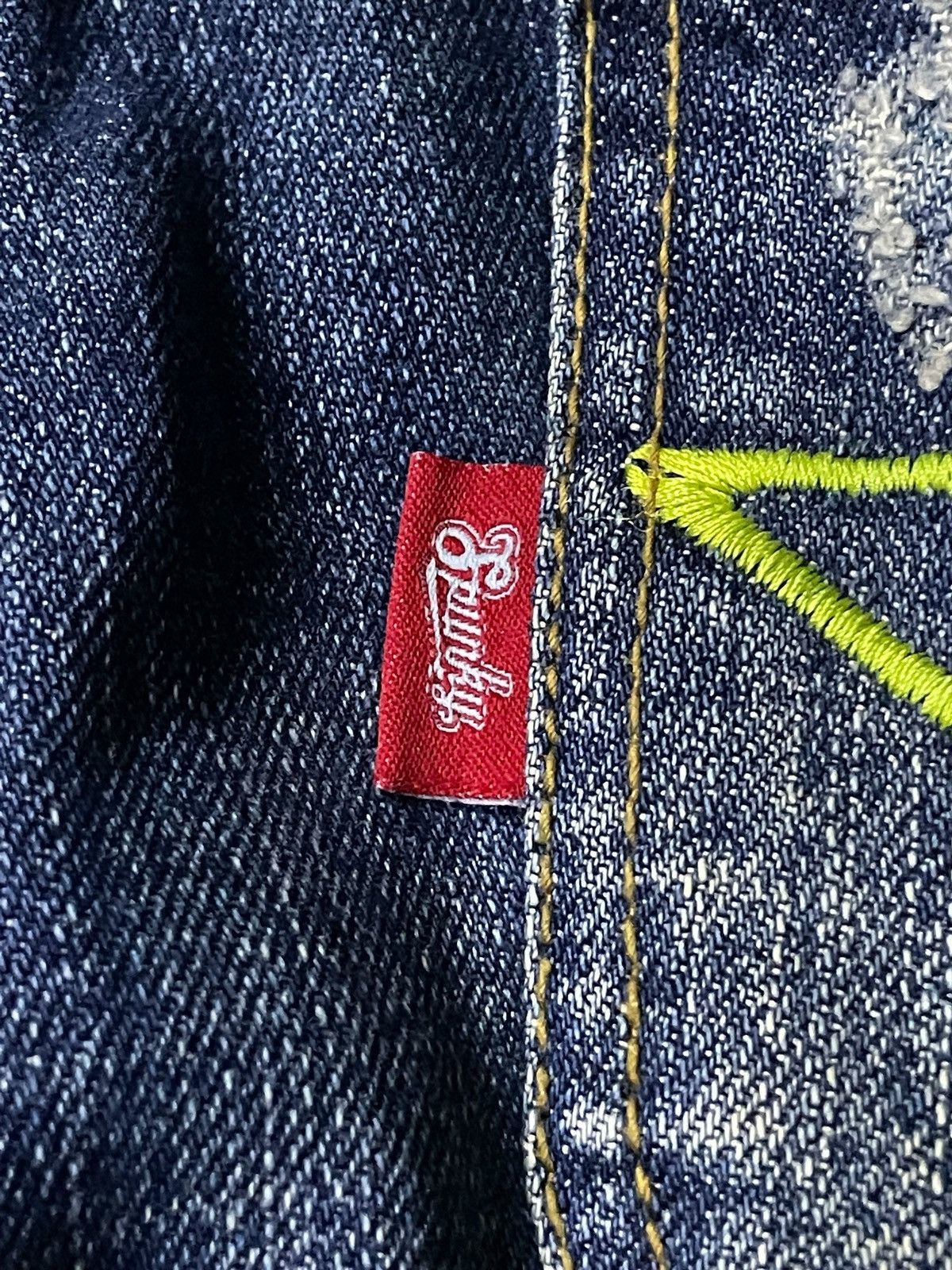 Hysteric Glamour × Shellac Buzz Spunky Japan Archive Surfer Patched Loose Jeans Size US 30 / EU 46 - 23 Thumbnail