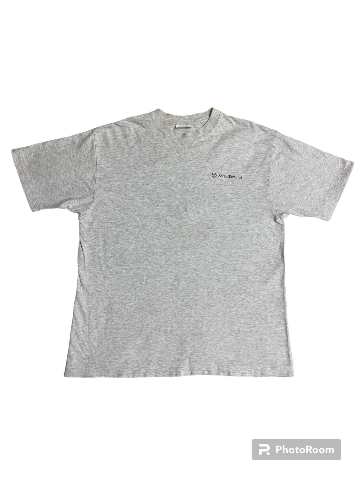 Sergio Tacchini × Vintage Sergio Tacchini Printed T Shirt Size US L / EU 52-54 / 3 - 22 Thumbnail