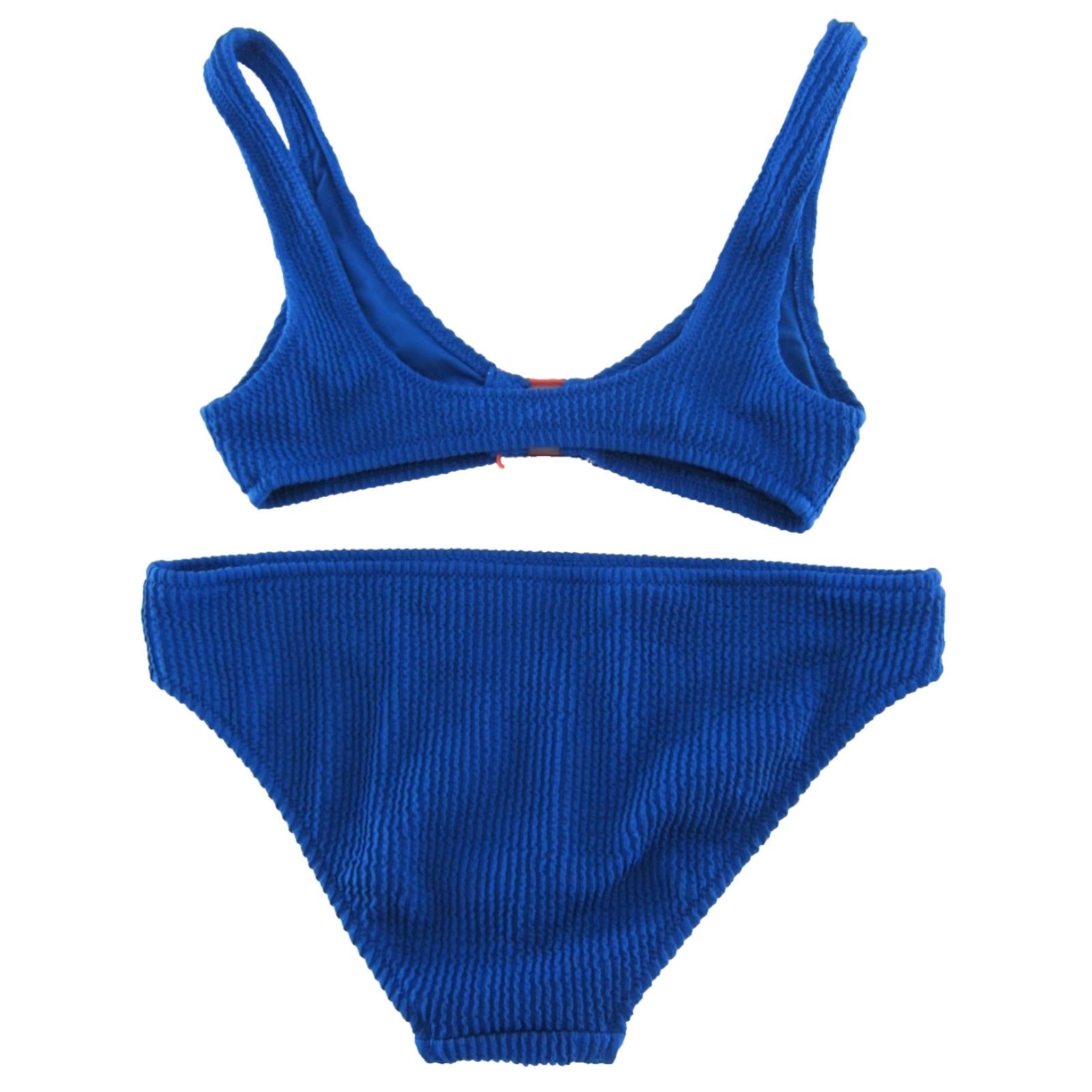 American Eagle Outfitters American Eagle Outfitters Blue Pink Two Piece Swimsuit Bikini Top XXS Bottom XS Size XXS / US 00 / IT 34 - 2 Thumbnail