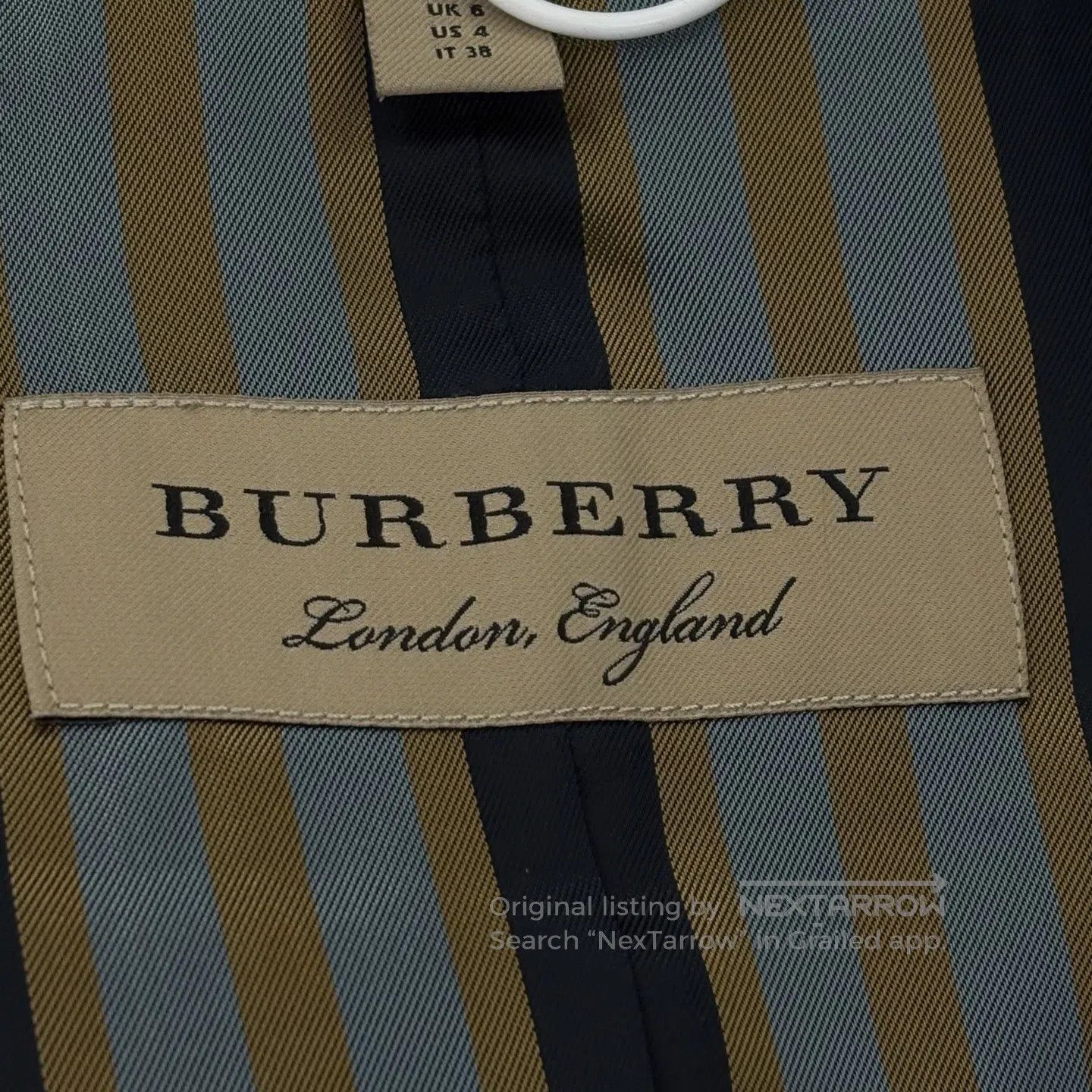 Burberry Burberry size38 Casual suit jacket, black Size 38S - 3 Thumbnail