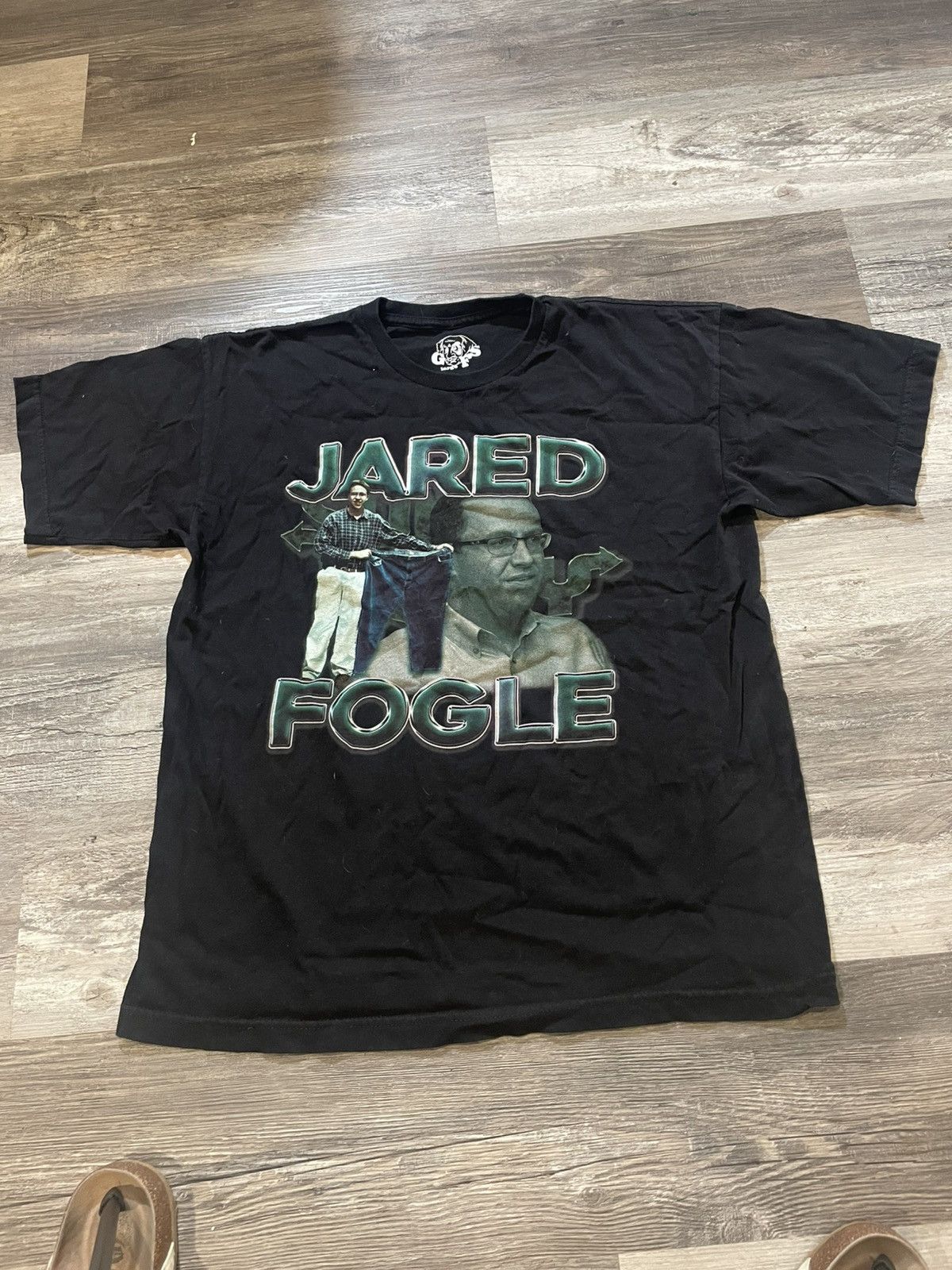 Vintage Vintage Subway Jared Fogle Shirt Size US L / EU 52-54 / 3 - 1 Thumbnail