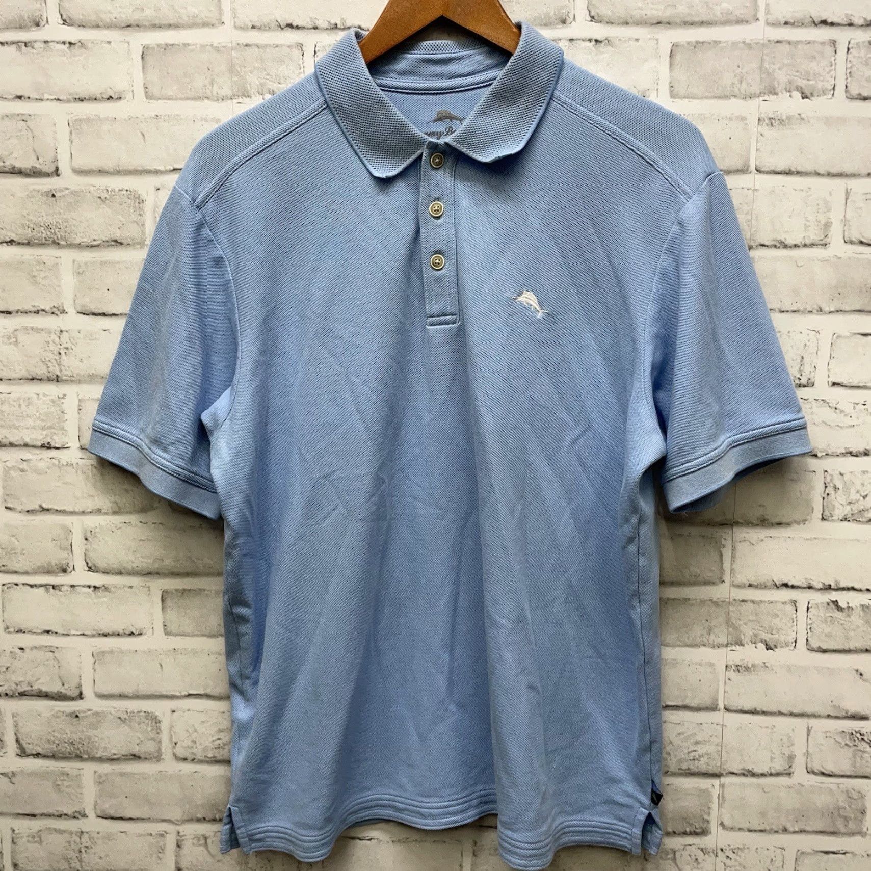 Tommy Bahama Tommy Bahama Polo Shirt Mens Size M Blue SuPima Cotton Shirt Size US M / EU 48-50 / 2 - 2 Thumbnail