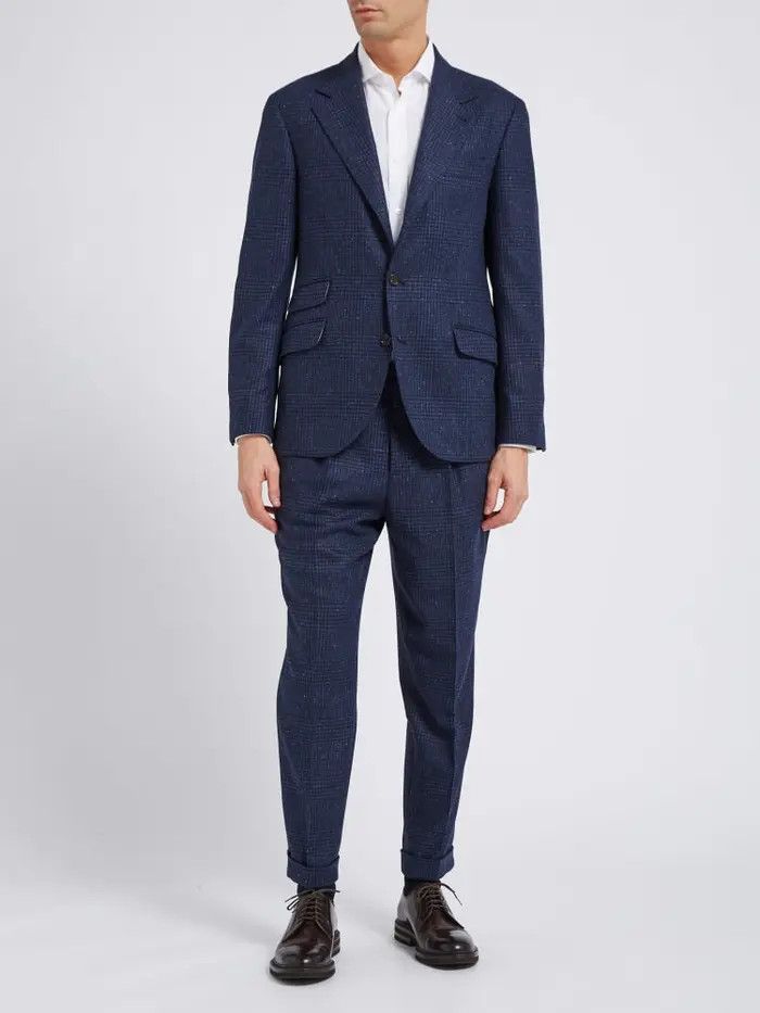 Brunello Cucinelli Suit in Blue Size 40R - 1 Preview