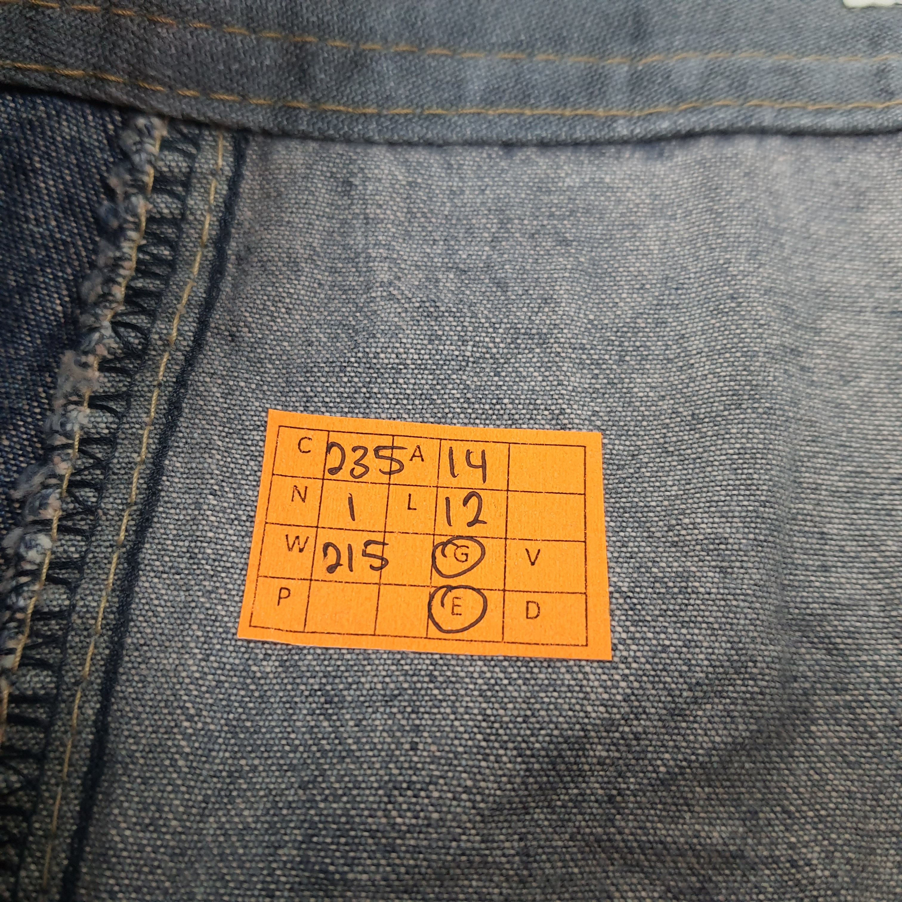 Hysteric Glamour Vintage Hysteric Glamour Japan Jeans Mini Skirt C235N1 Size 29" - 8 Thumbnail
