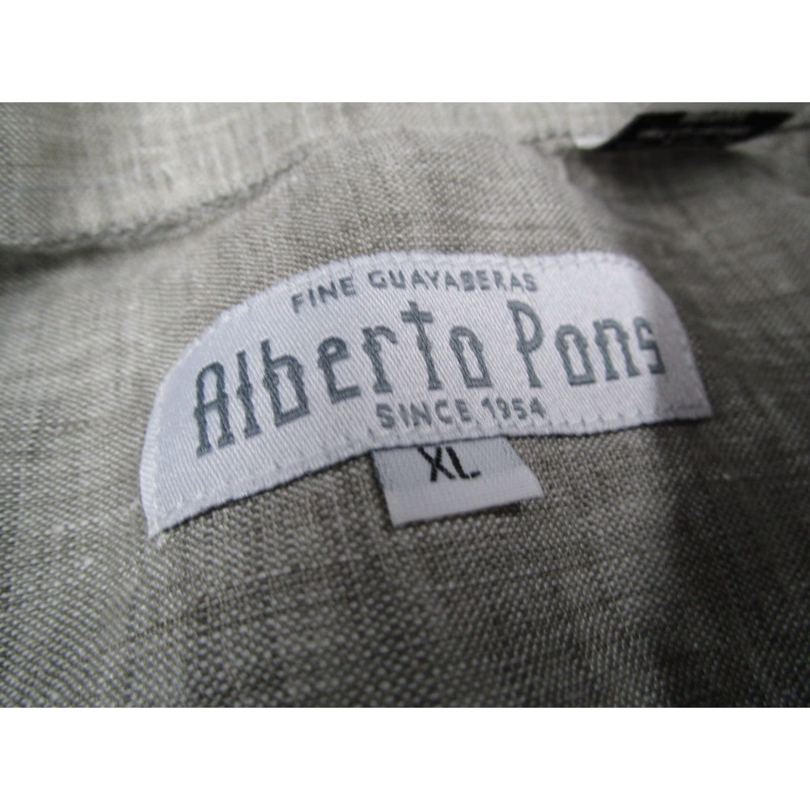 Polo Ralph Lauren Polo Ralph Lauren Gray Linen Button-Up Shirt Mens XL Long Sleeve Travel Classic Size US XL / EU 56 / 4 - 3 Thumbnail