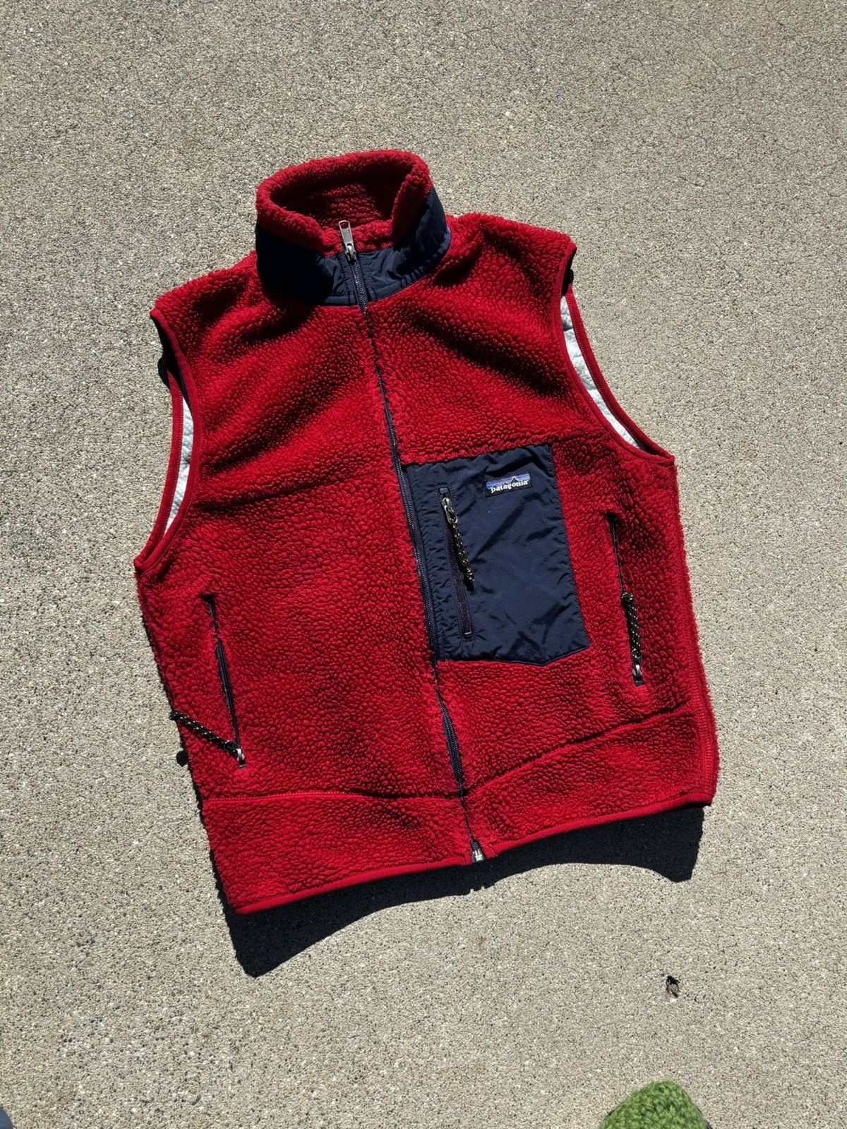 Patagonia × Vintage Patagonia Retro X Vest Red/Navy Size US M / EU 48-50 / 2 - 1 Thumbnail