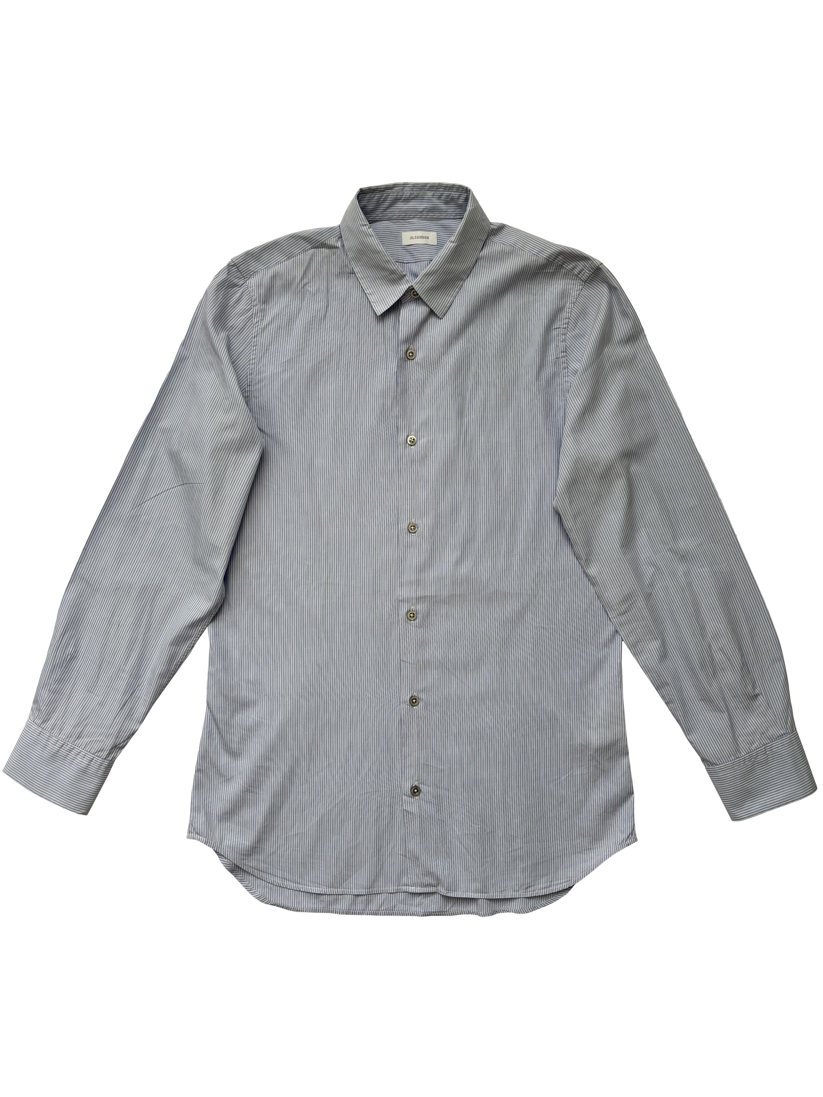 Jil Sander ⚡️QUICK SALE⚡️2009 Jil Sander Striped Button-up Shirt Size US S / EU 44-46 / 1 - 1 Thumbnail