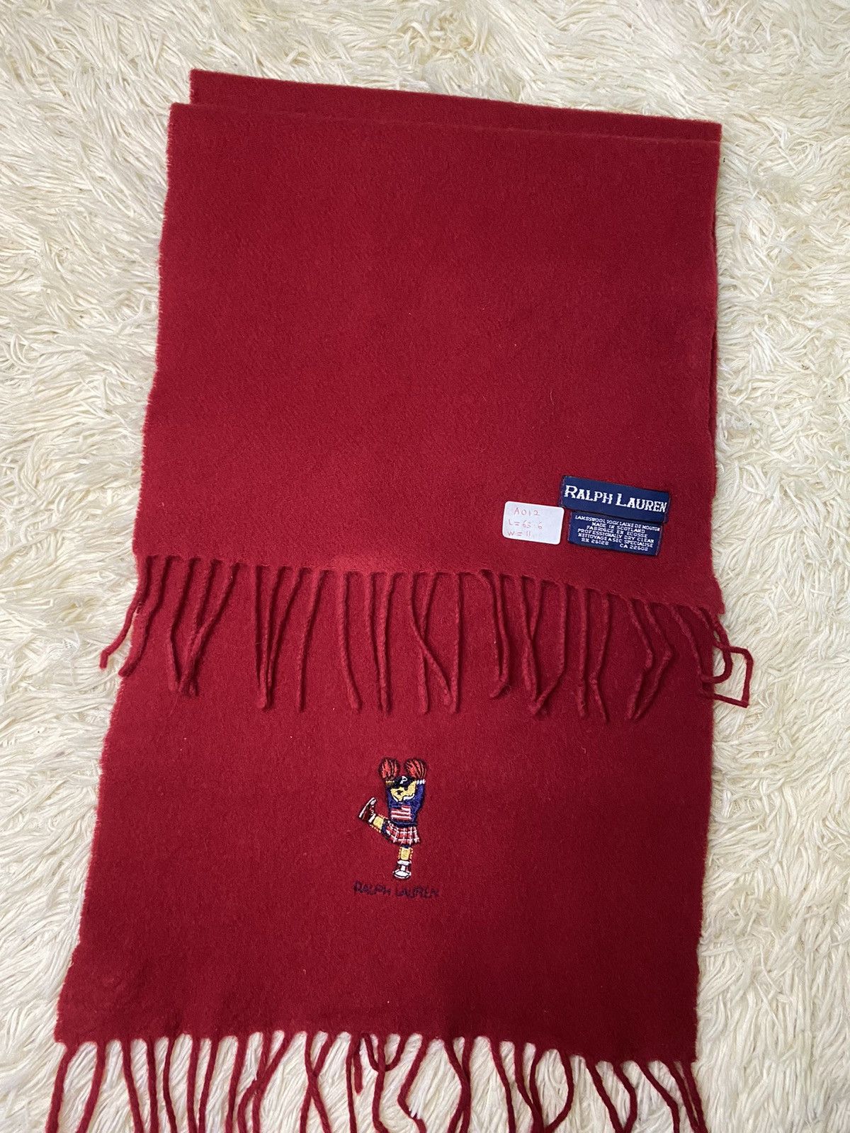 Ralph Lauren × Vintage Ralph Lauren Muffler / Neckwear / Scarf Size ONE SIZE - 3 Thumbnail