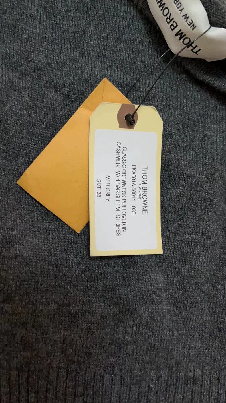 Thom Browne Thom Browne Cashmere knit sweater Size XS / US 0-2 / IT 36-38 - 5 Thumbnail