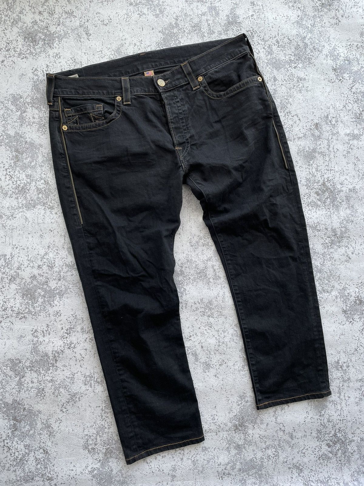 True Religion × Vintage True Religion Rocco Denim Pants Size 40" / US 18 - 2 Thumbnail