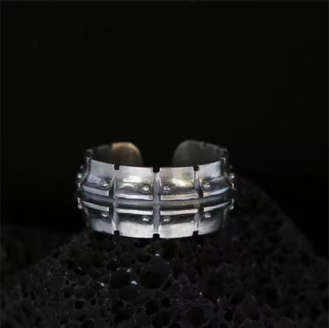 Jewelry × Vintage Personality Mechanical Pattern Ring Size ONE SIZE - 1 Thumbnail