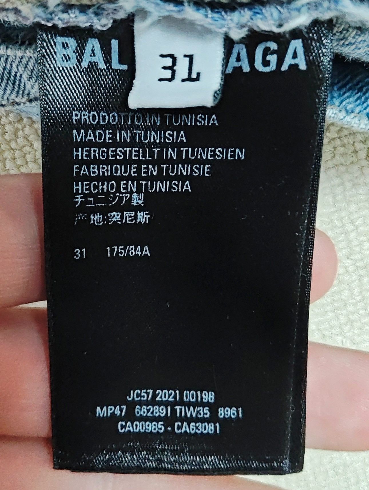 Balenciaga *Rare* Balenciaga AW 21 Afterworld Hybrid Cargo Pants Size US 31 - 10 Thumbnail