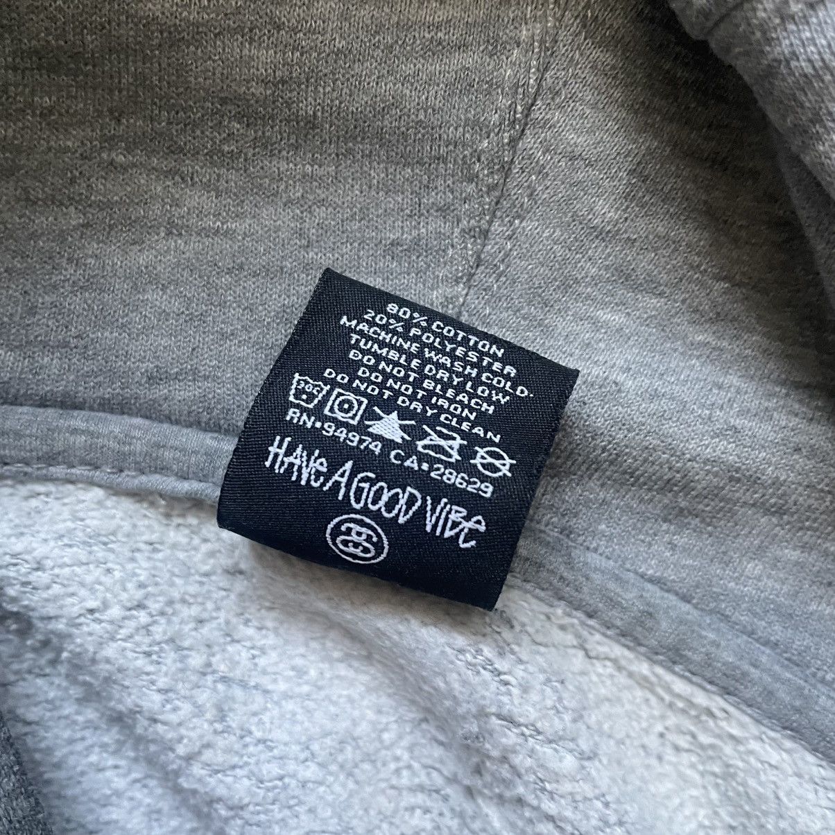 Nike × Stussy Stussy x Nike Pullover Hoodie Grey Size US L / EU 52-54 / 3 - 9 Thumbnail