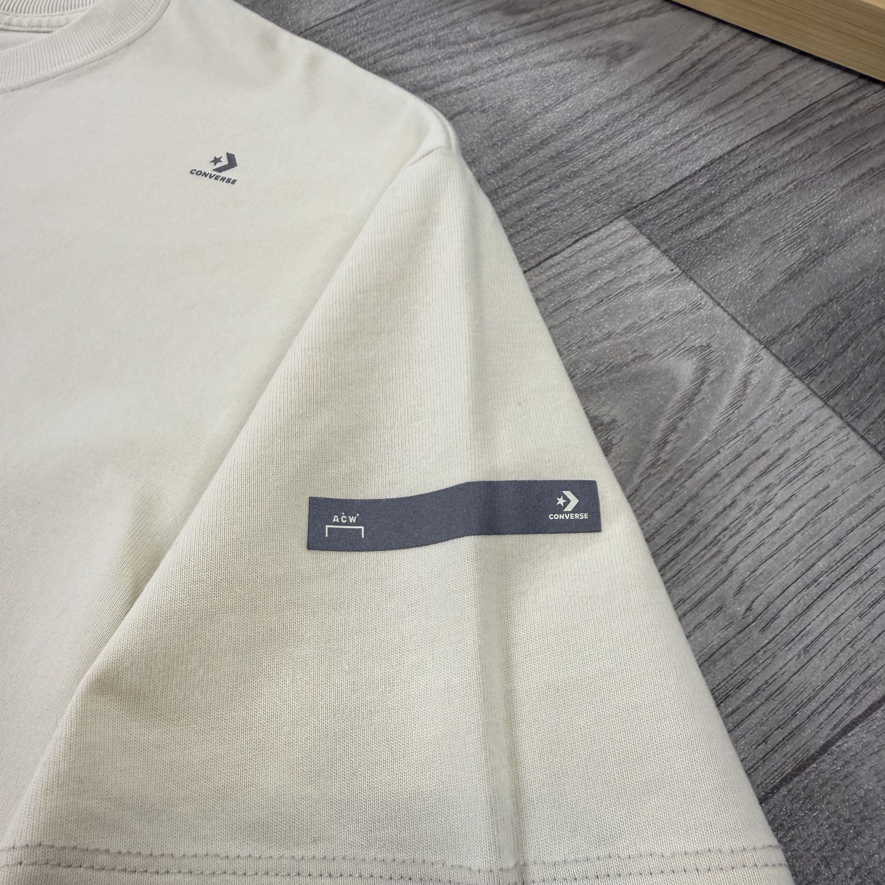 A-COLD-WALL* × Converse Converse x A-COLD-WALL ACW Graphic Oversized Tee Shirt Size US M / EU 48-50 / 2 - 9 Thumbnail