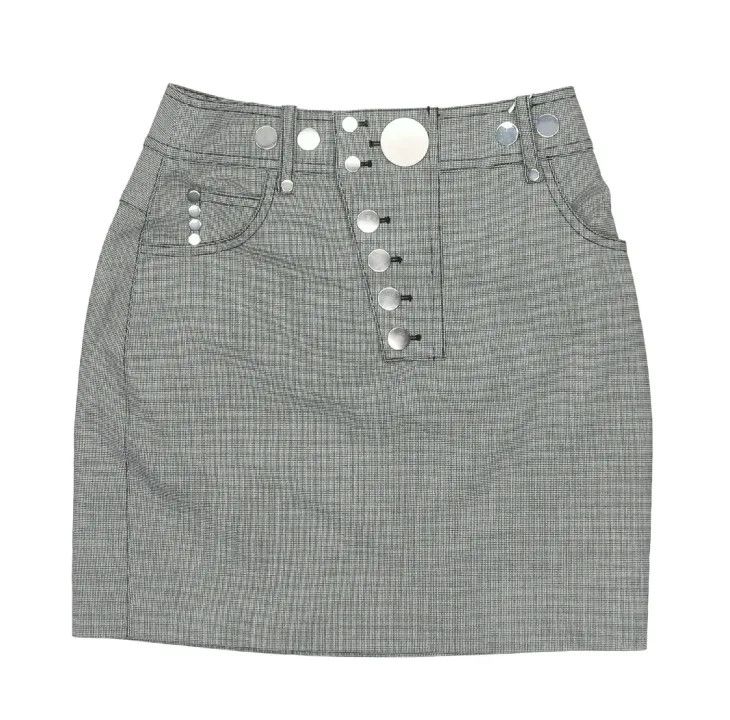 Alexander Wang Alexander Wang Button Front Slim Skirt 0079 Size 22" - 1 Thumbnail